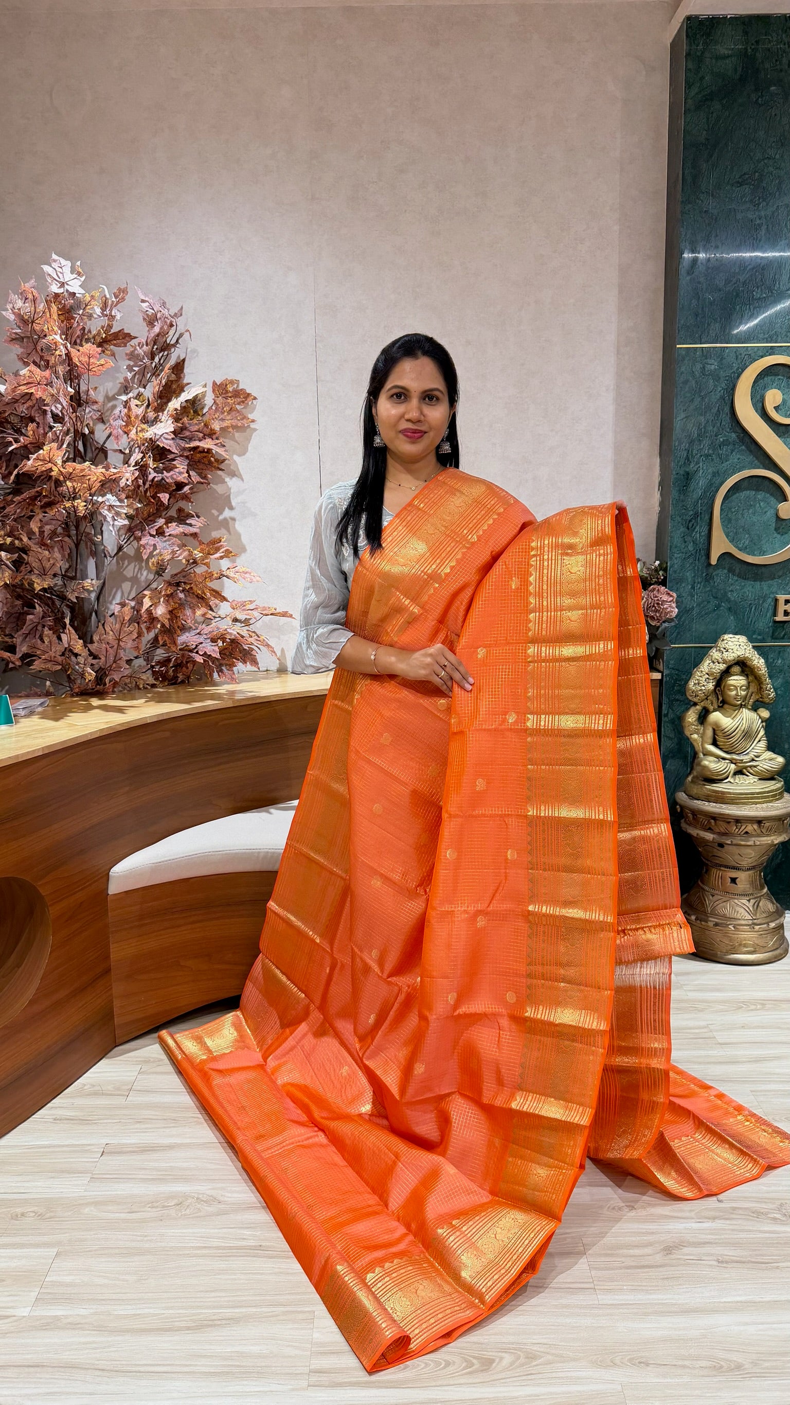 Light weight vintage kanchi