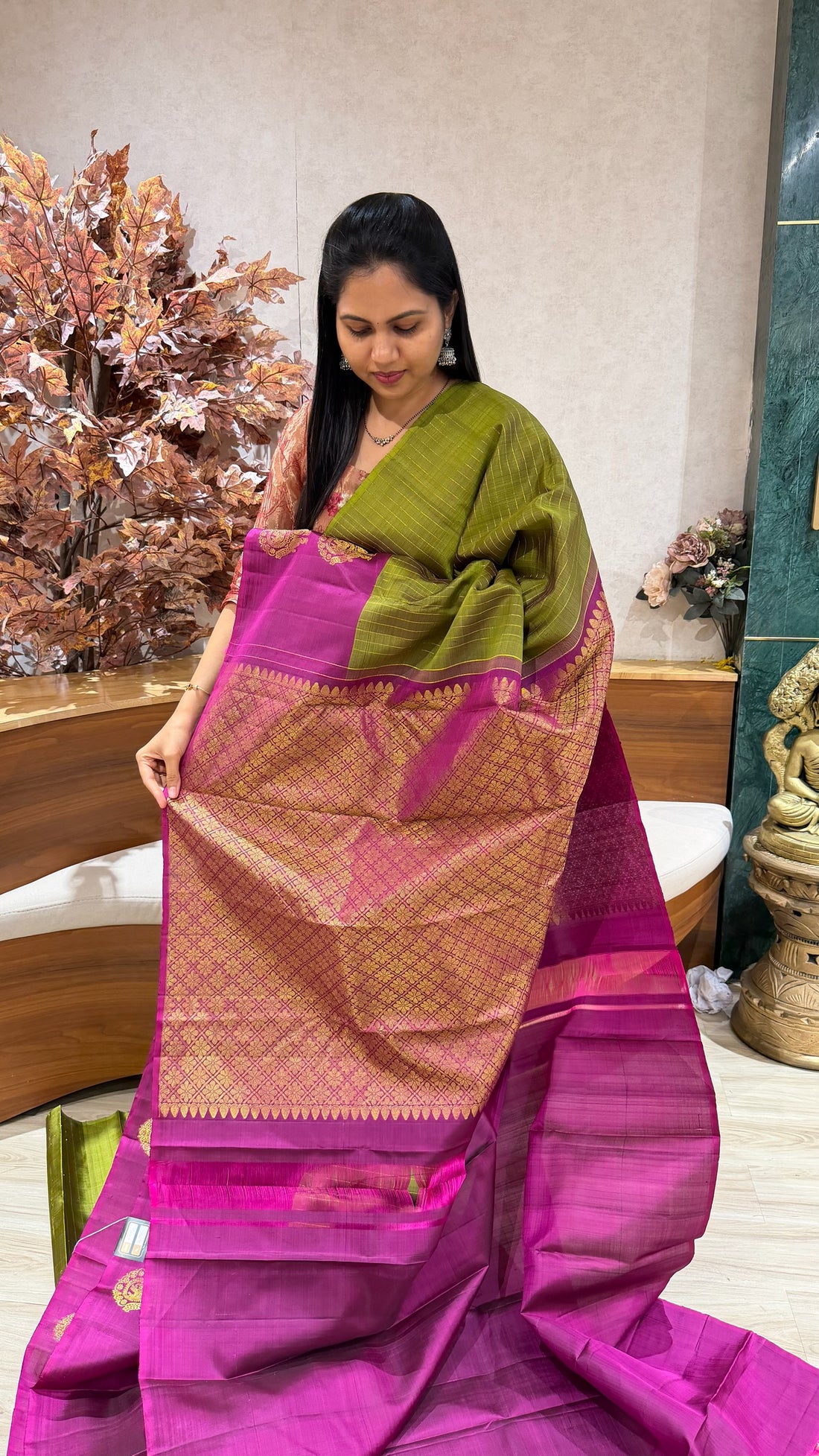 Bridal kanchi pattu