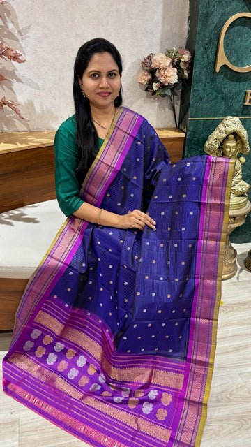 Handloom gadwal duppata
