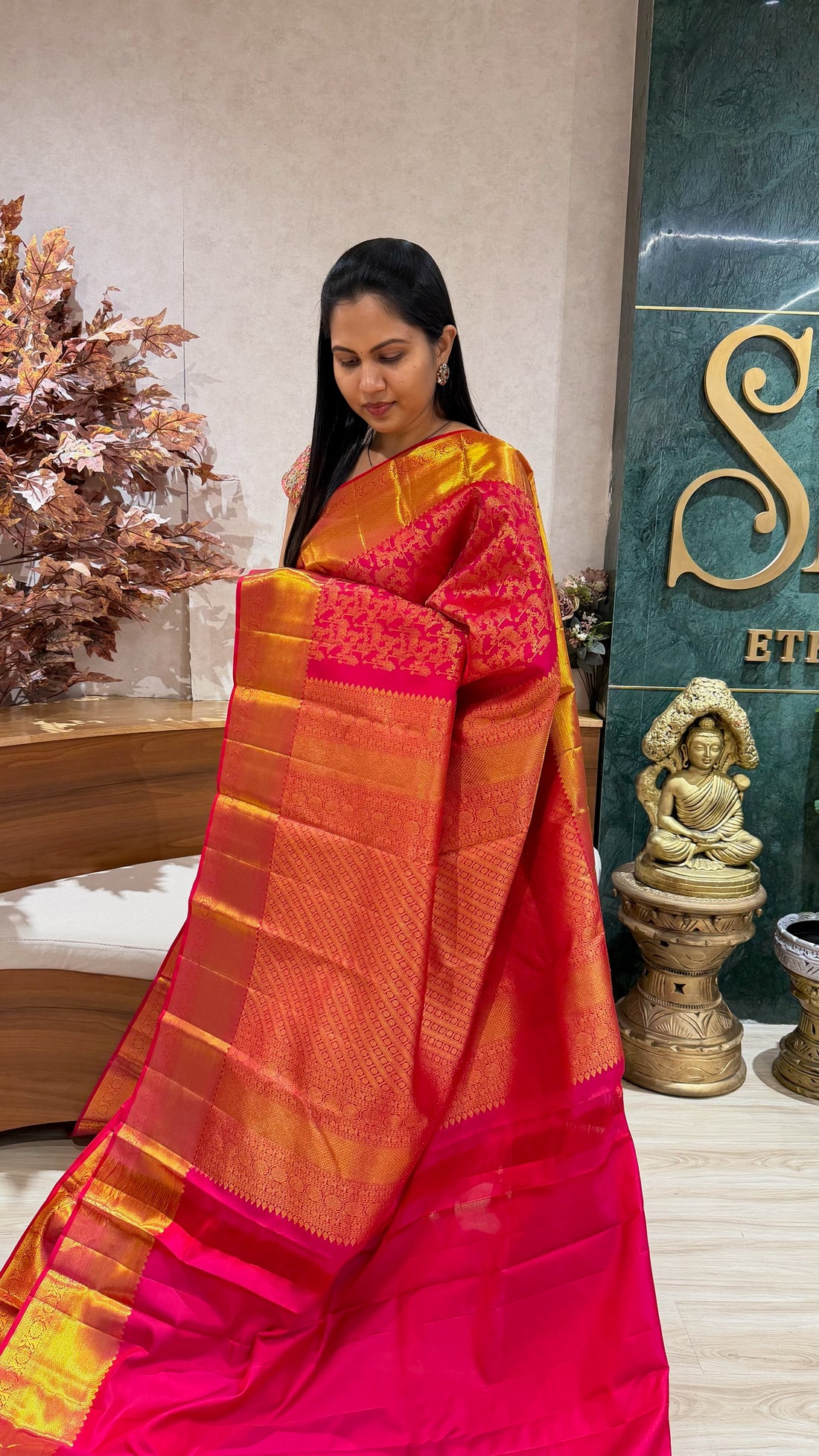 Bridal kanchi pattu