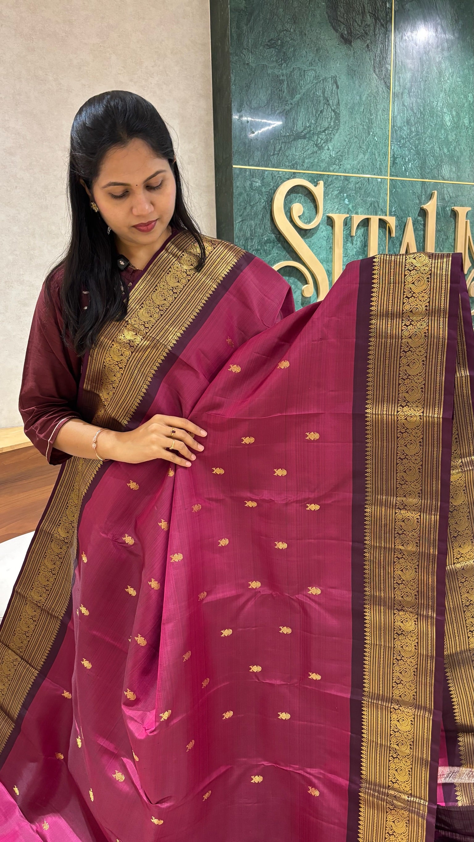 Handloom kanchi pattu