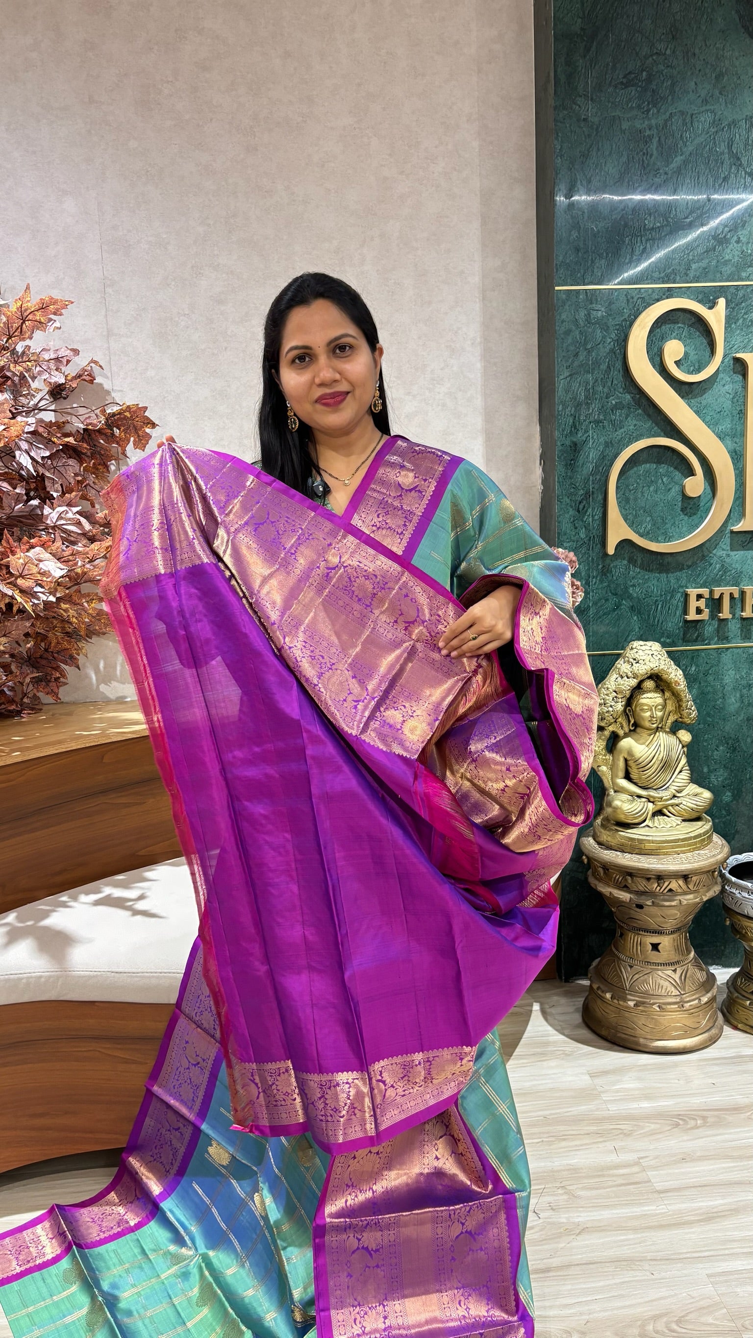 Vintage handloom kanchi pattu
