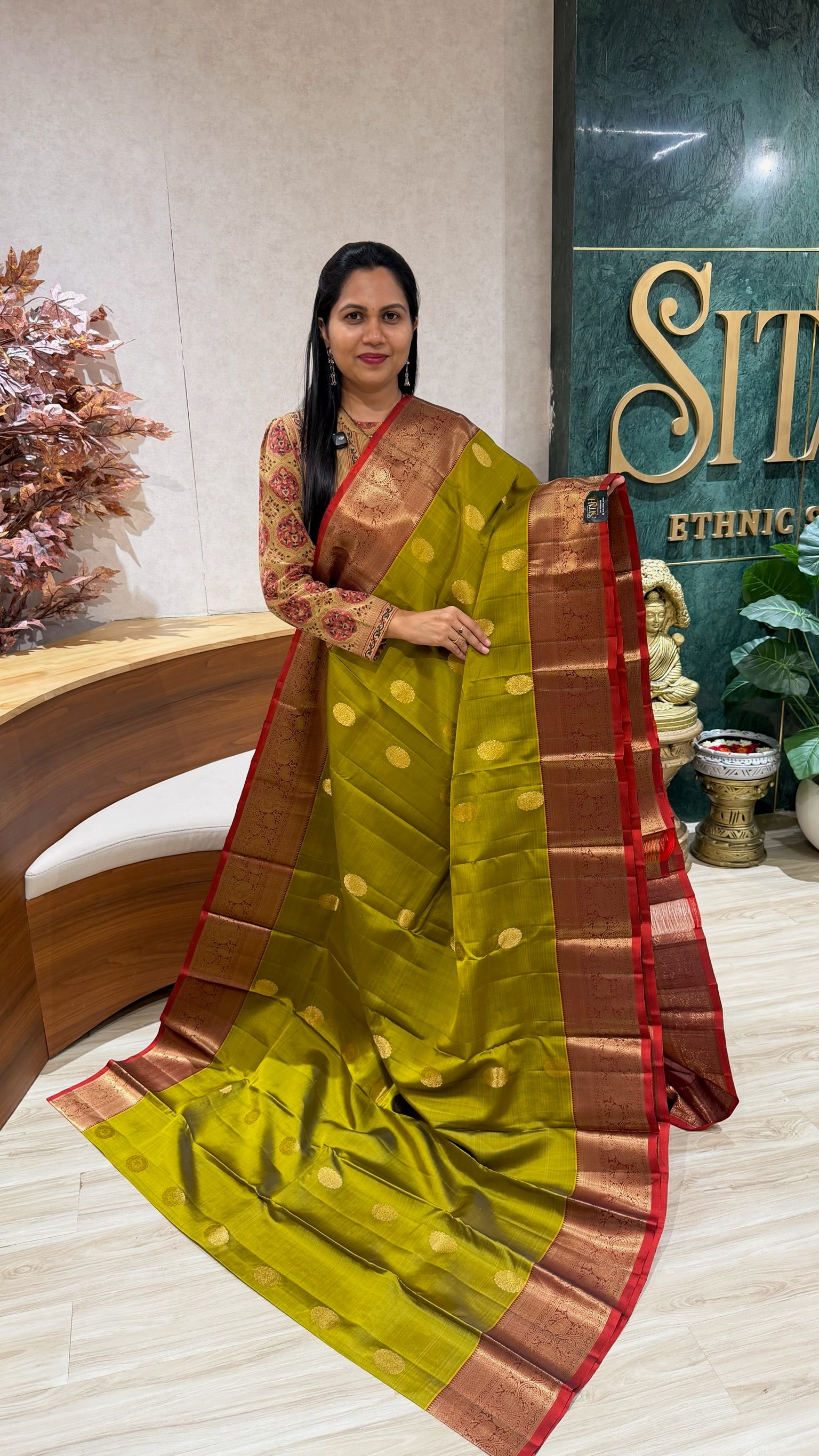 Light weight handloom Kanchi pattu