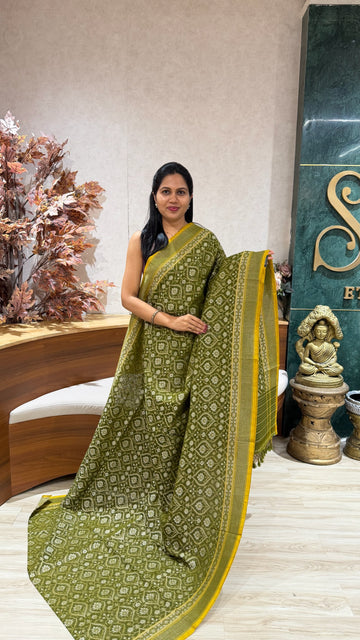 Handloom cotton jhamdani