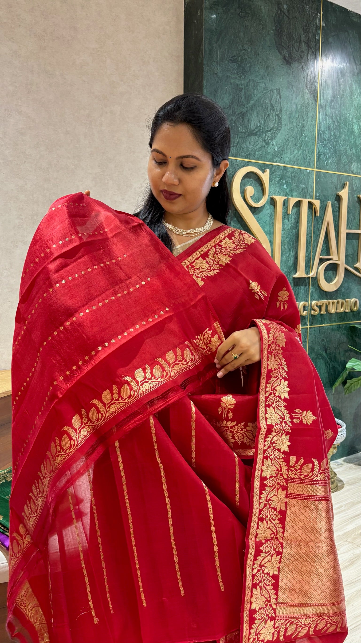 Handloom banaras pattu