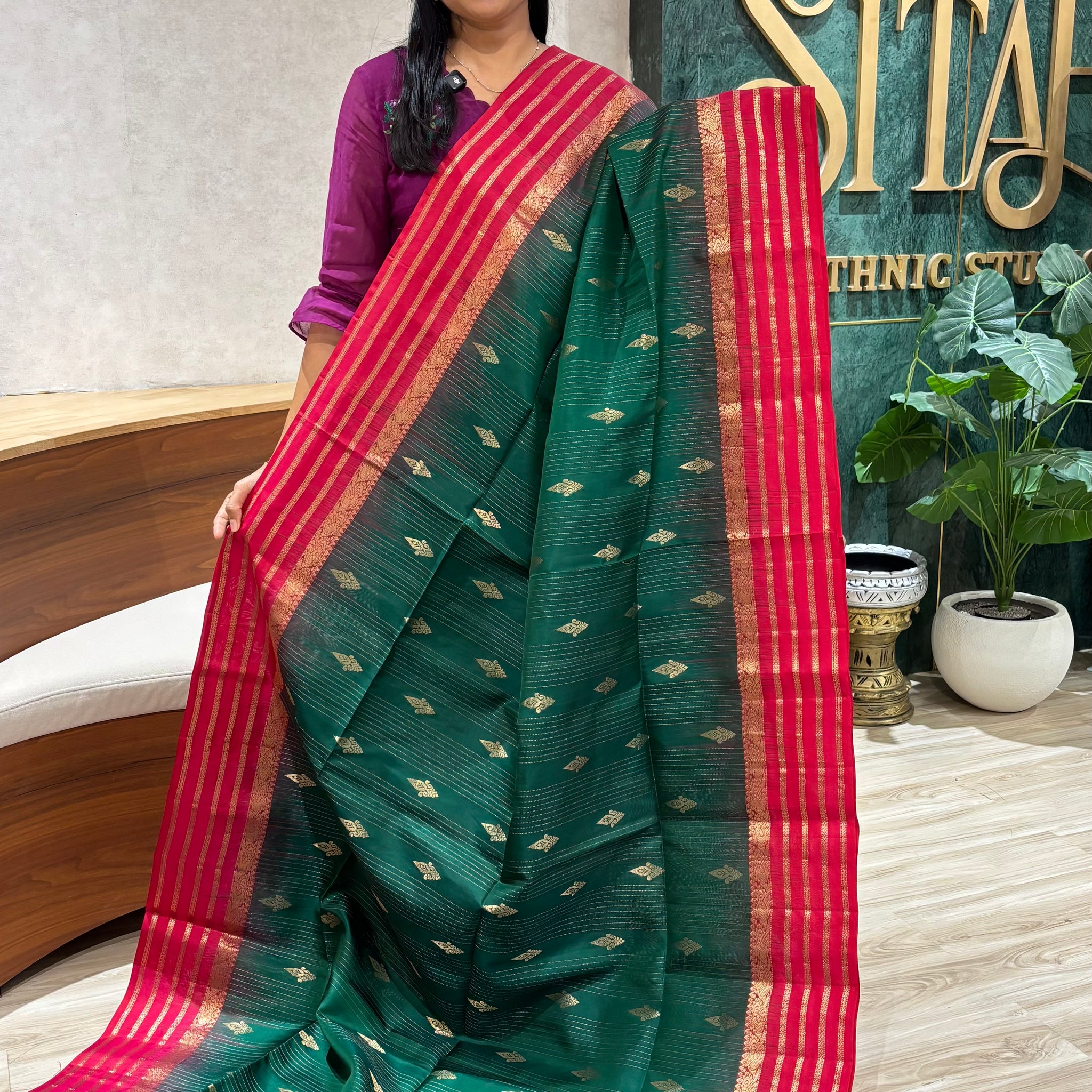 Handloom Light weight kanchi pattu