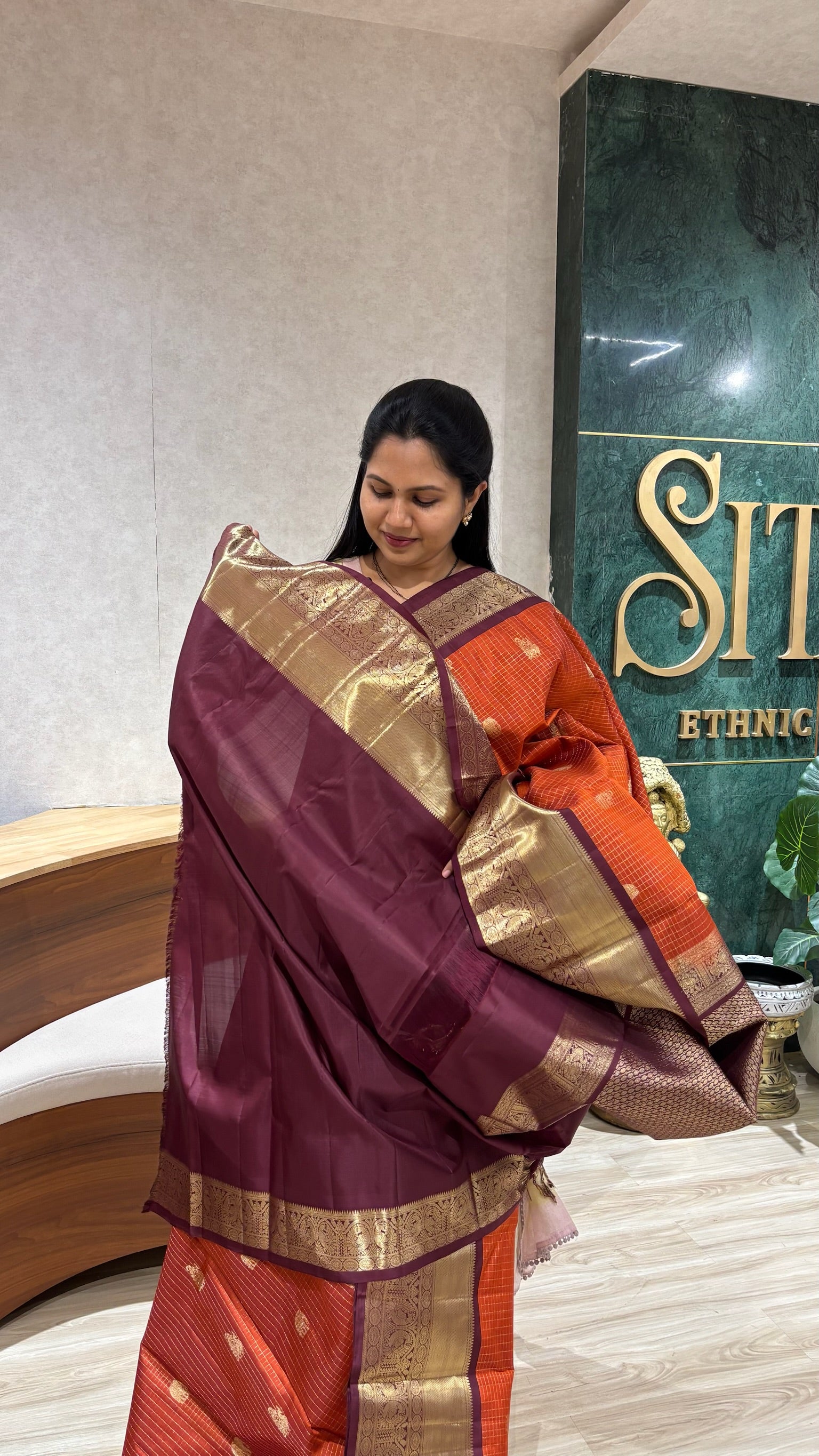 Handloom kanchi pattu