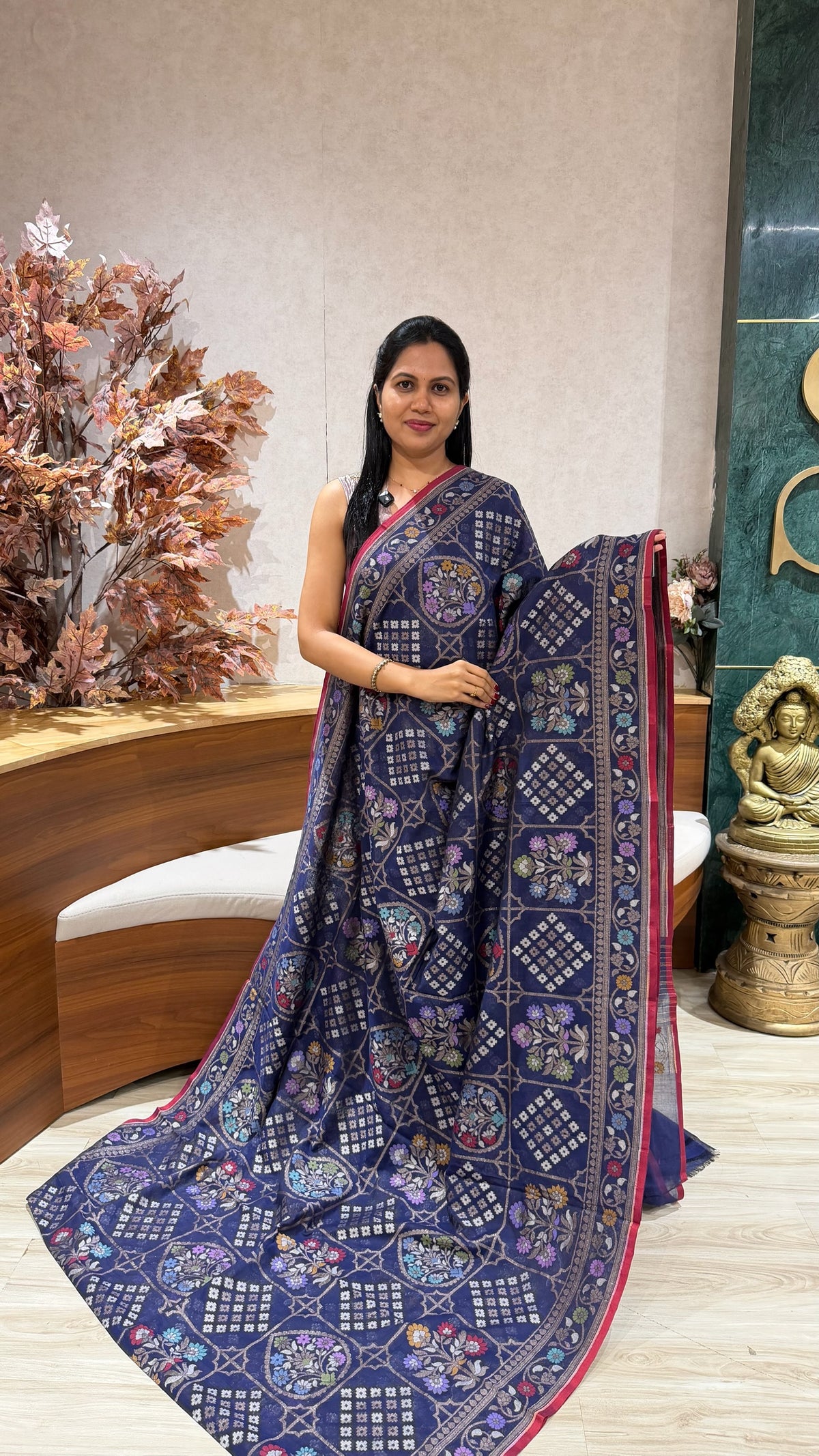 Handloom cotton jhamdhani