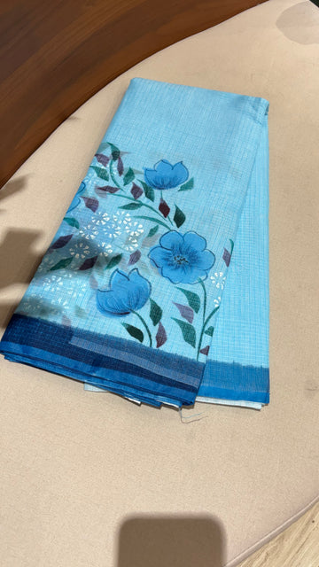 Kota hand paint saree