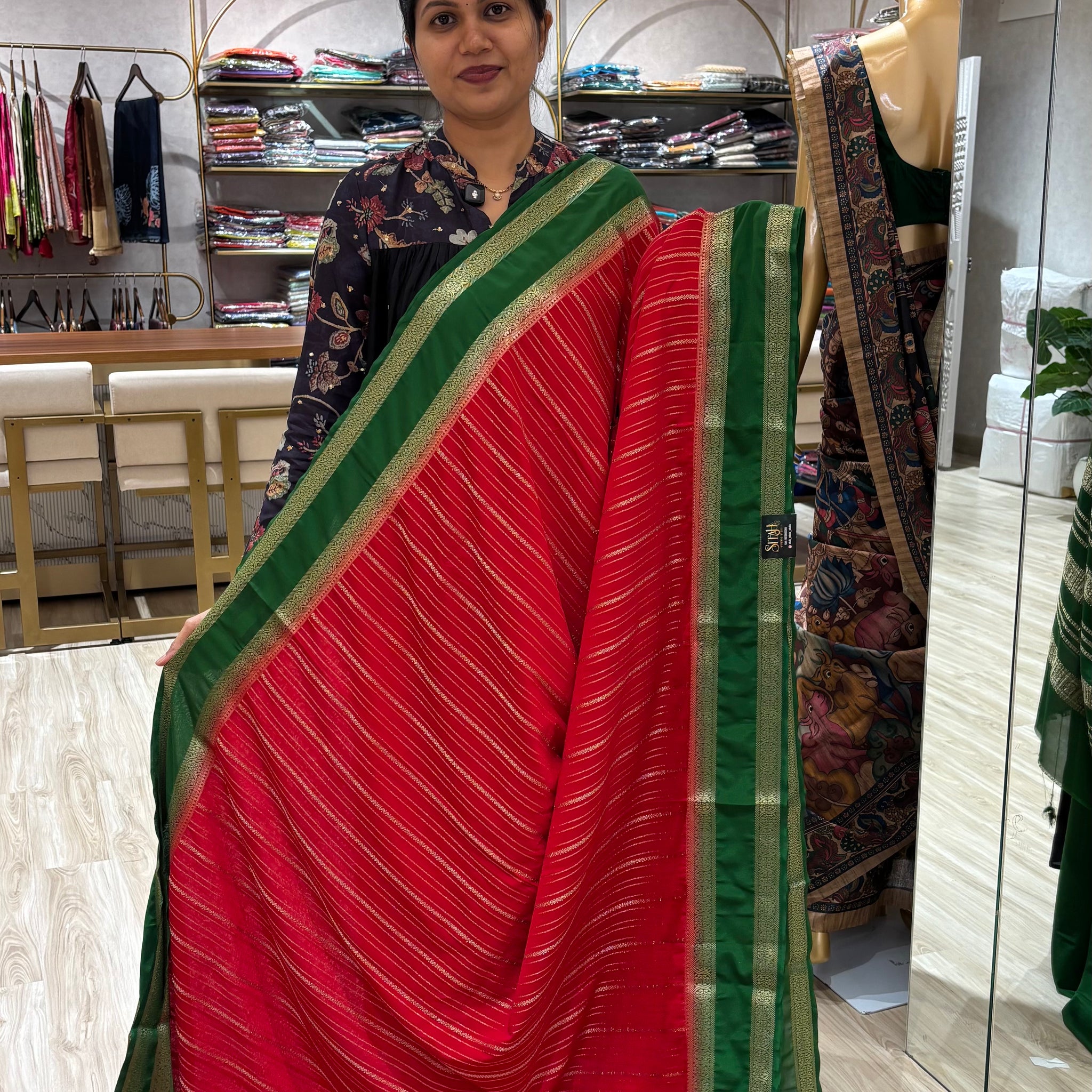 Fancy Mysore silk