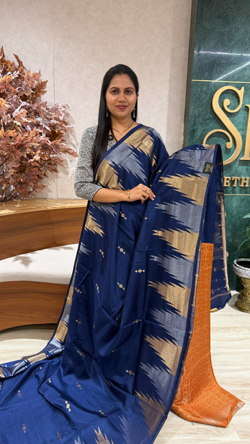 Russian silk temple border