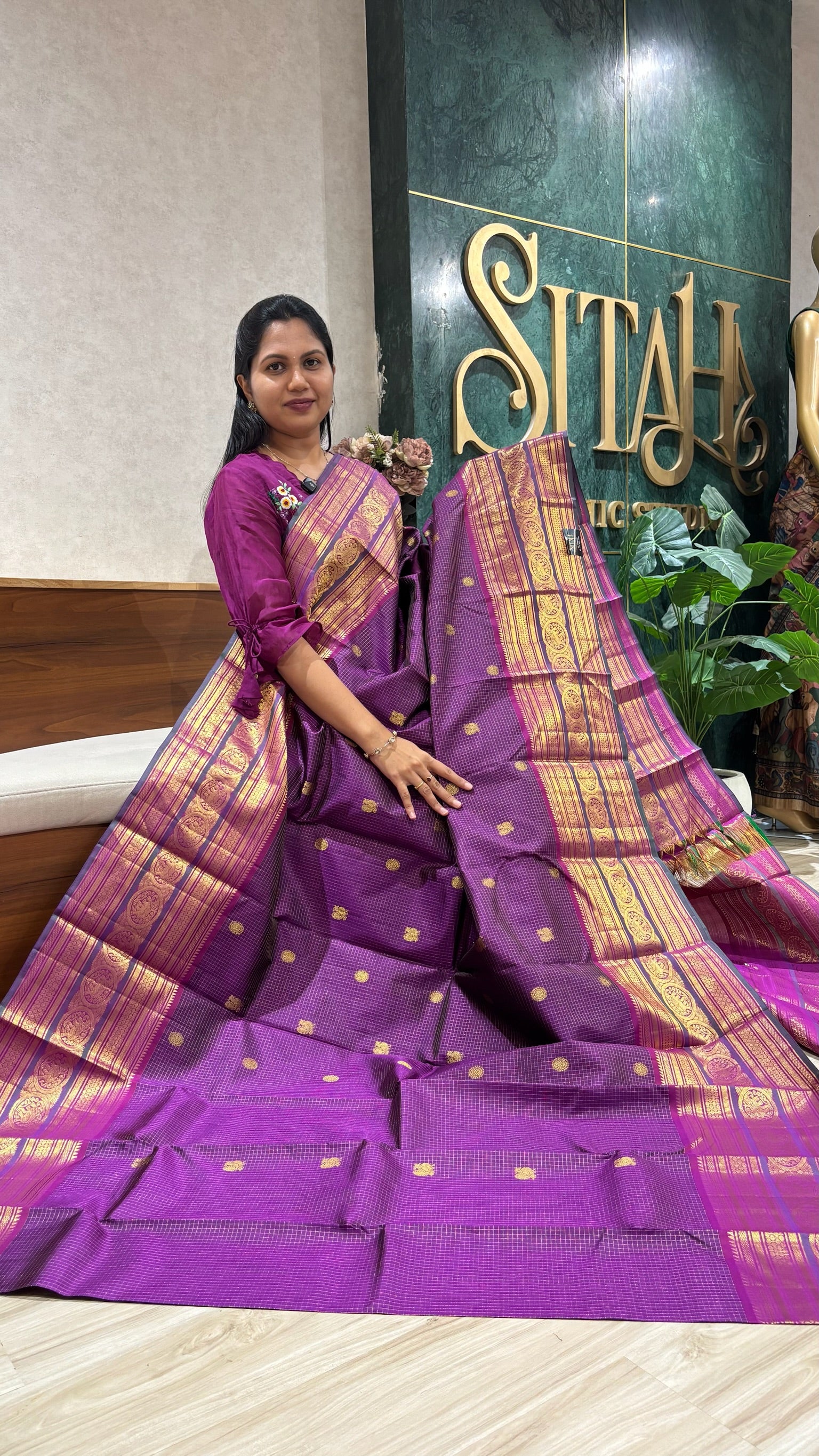 Handloom kanchi pattu