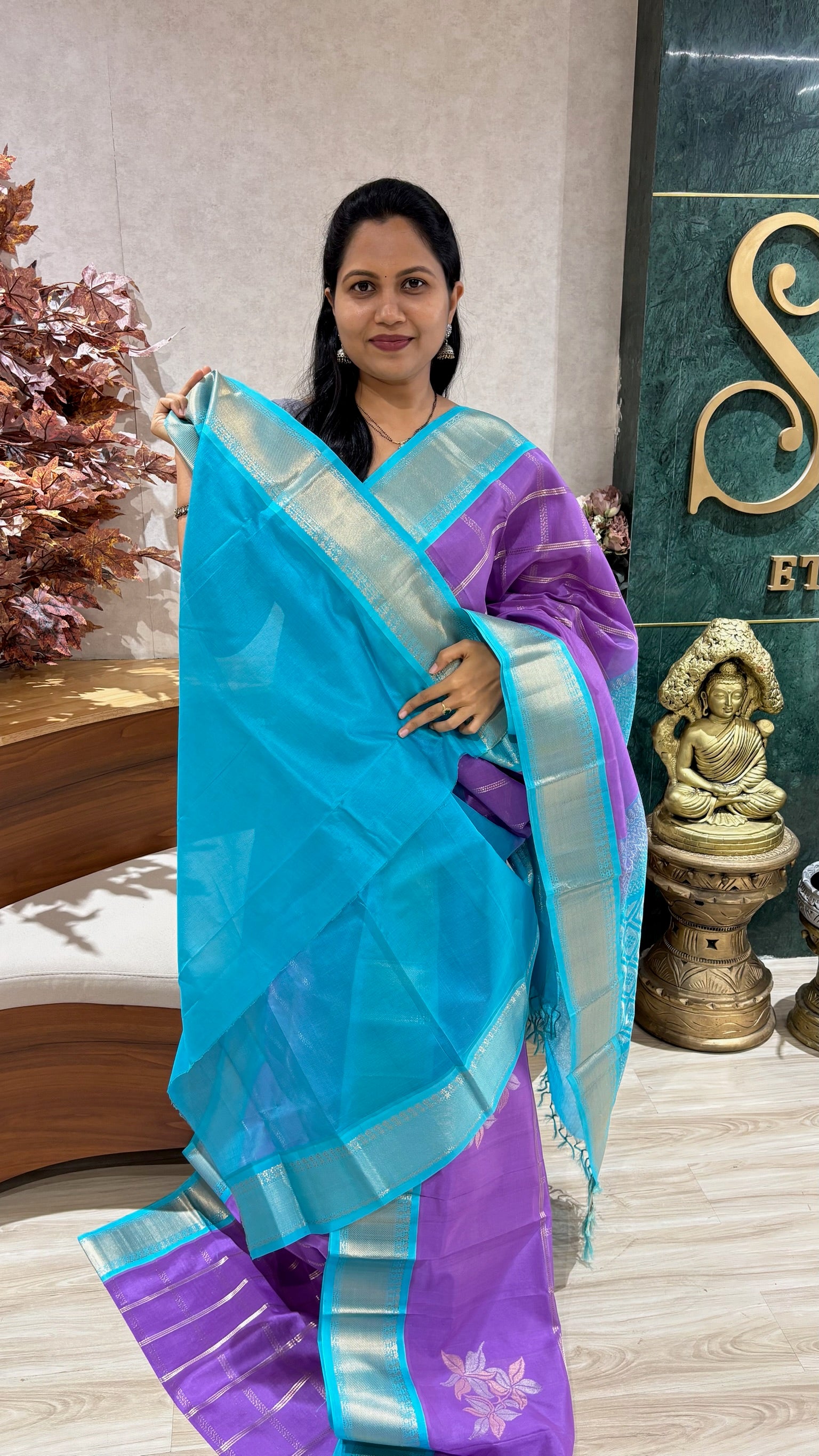 Handloom mangalgiri pattu