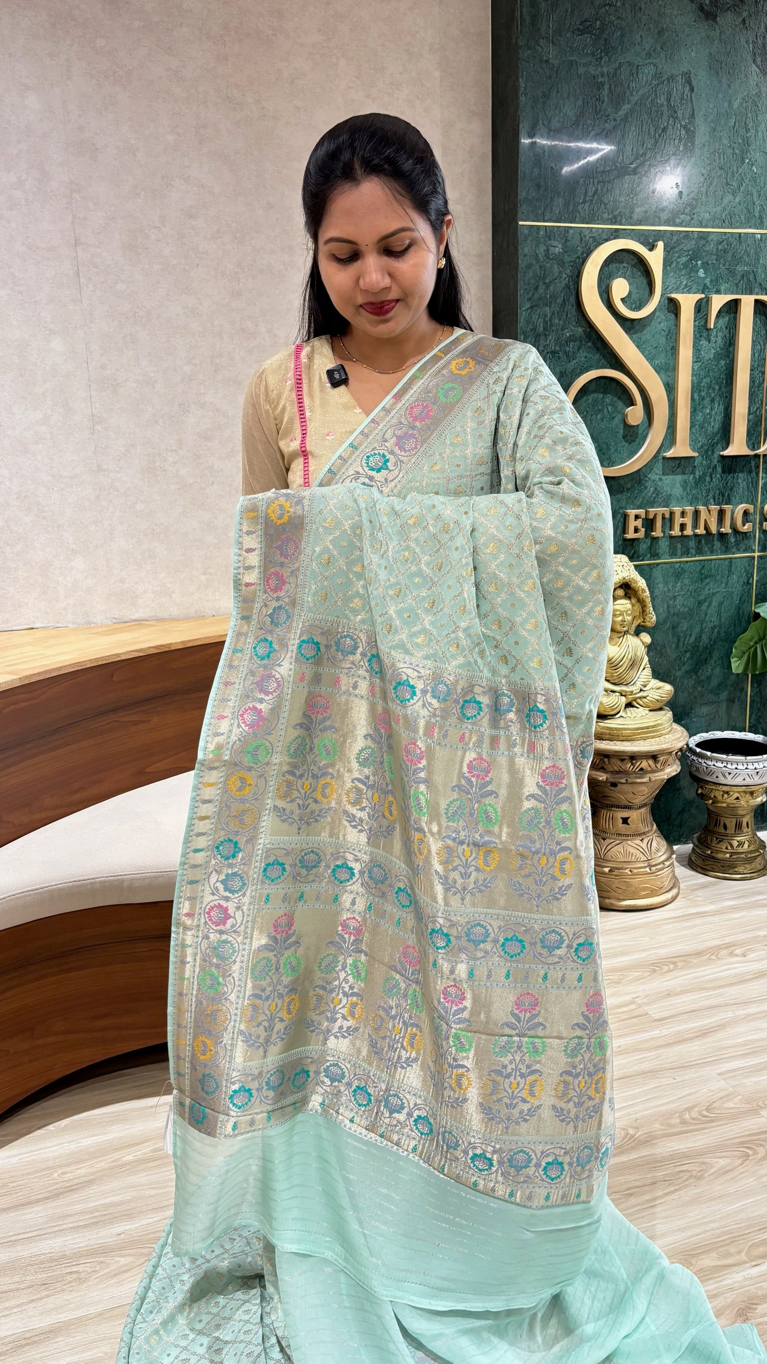 Georgette Banaras Paithani