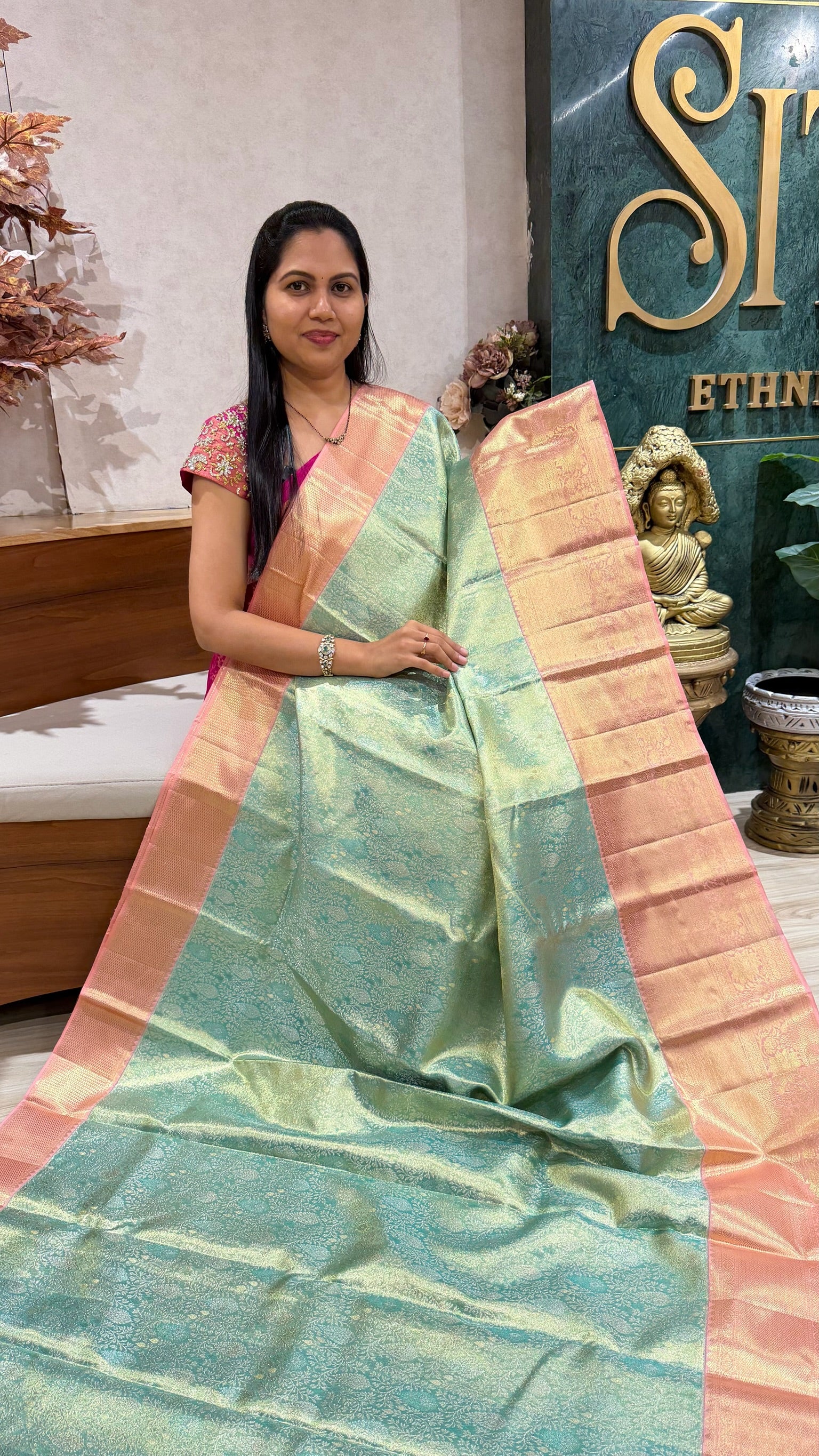 Bridal kanchi pattu