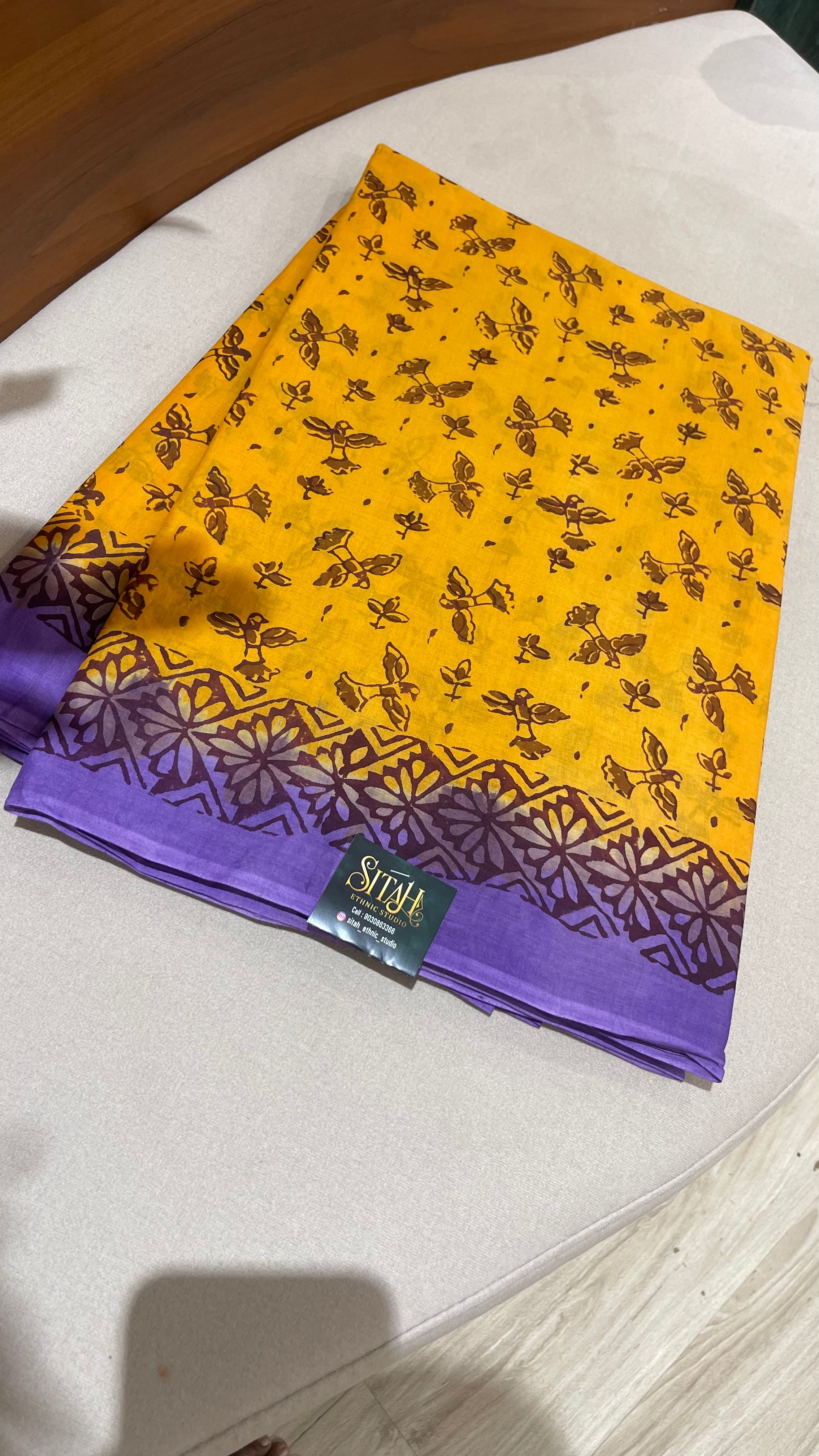 Summer cotton saree