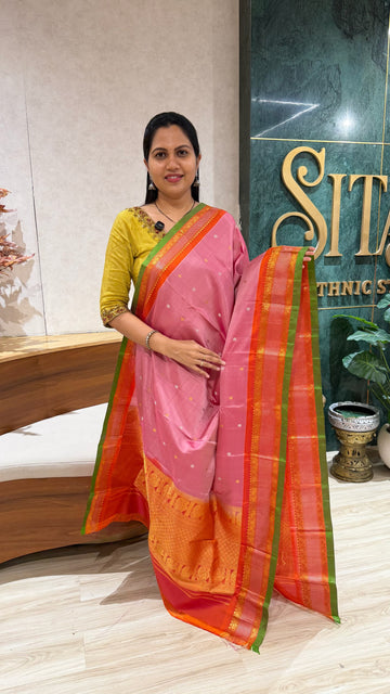 Handloom gadwal duppata