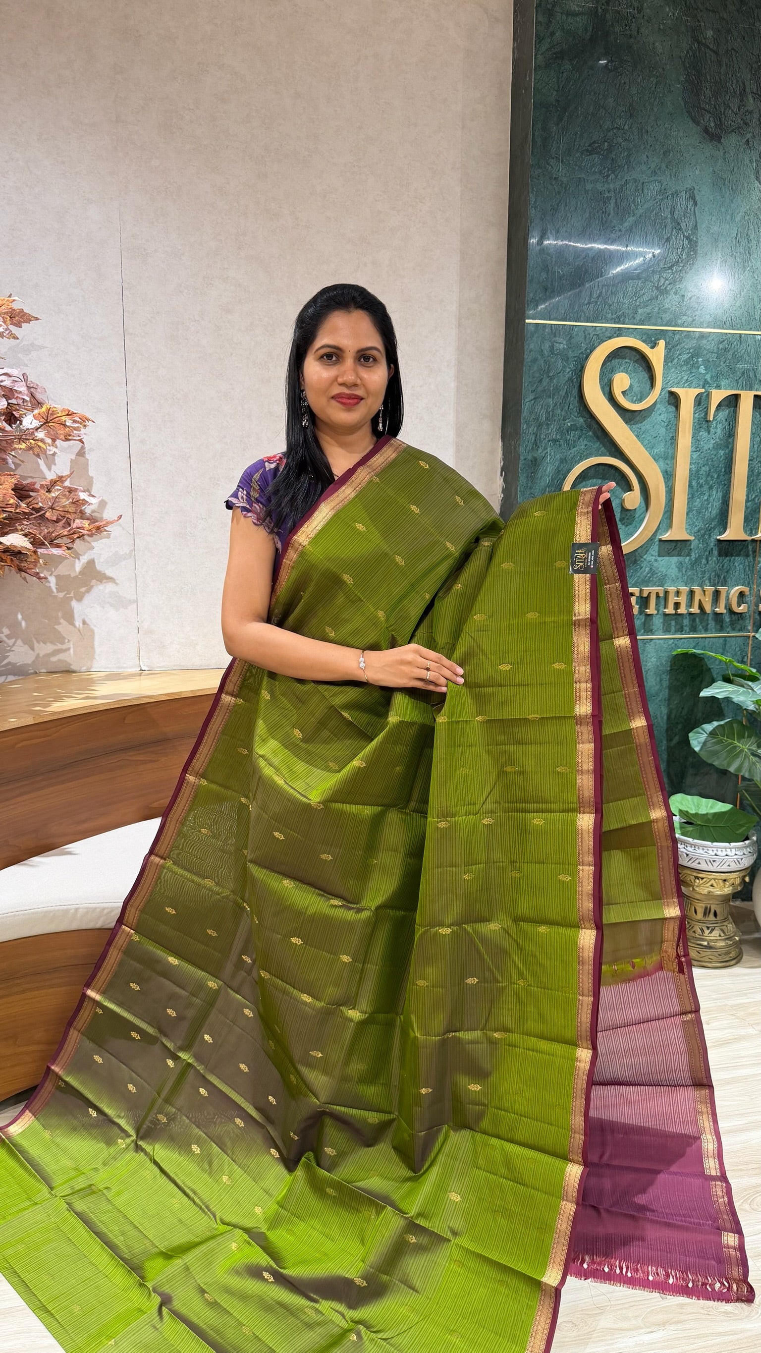 Small border kanchi pattu
