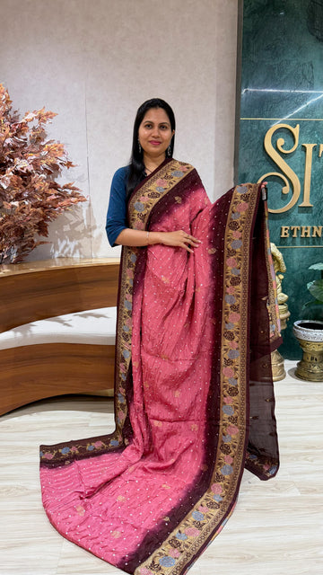 Crepe bandhini
