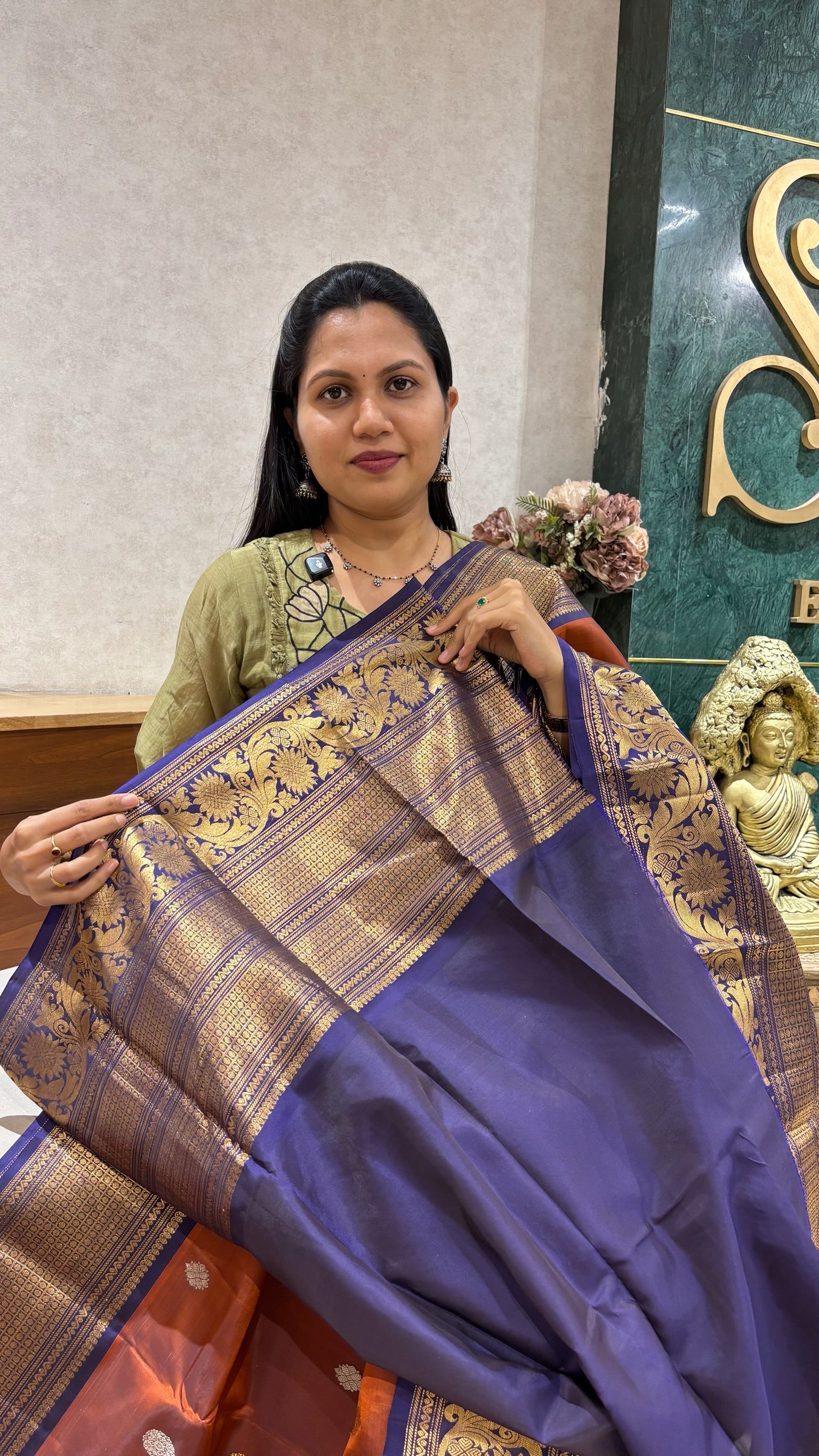 Handloom Gadwal kanchi borders