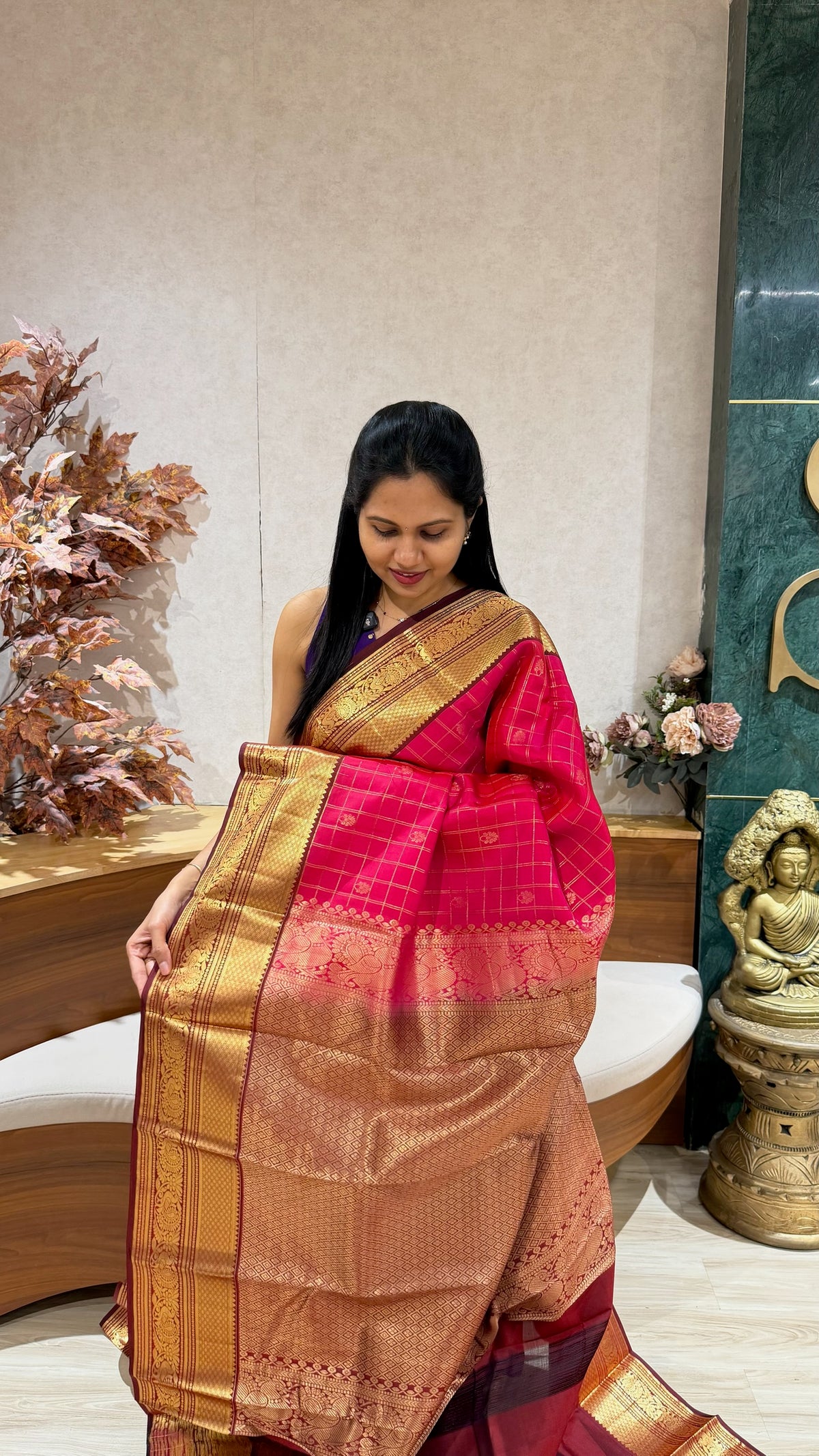 Handloom Kanchi pattu-Sale