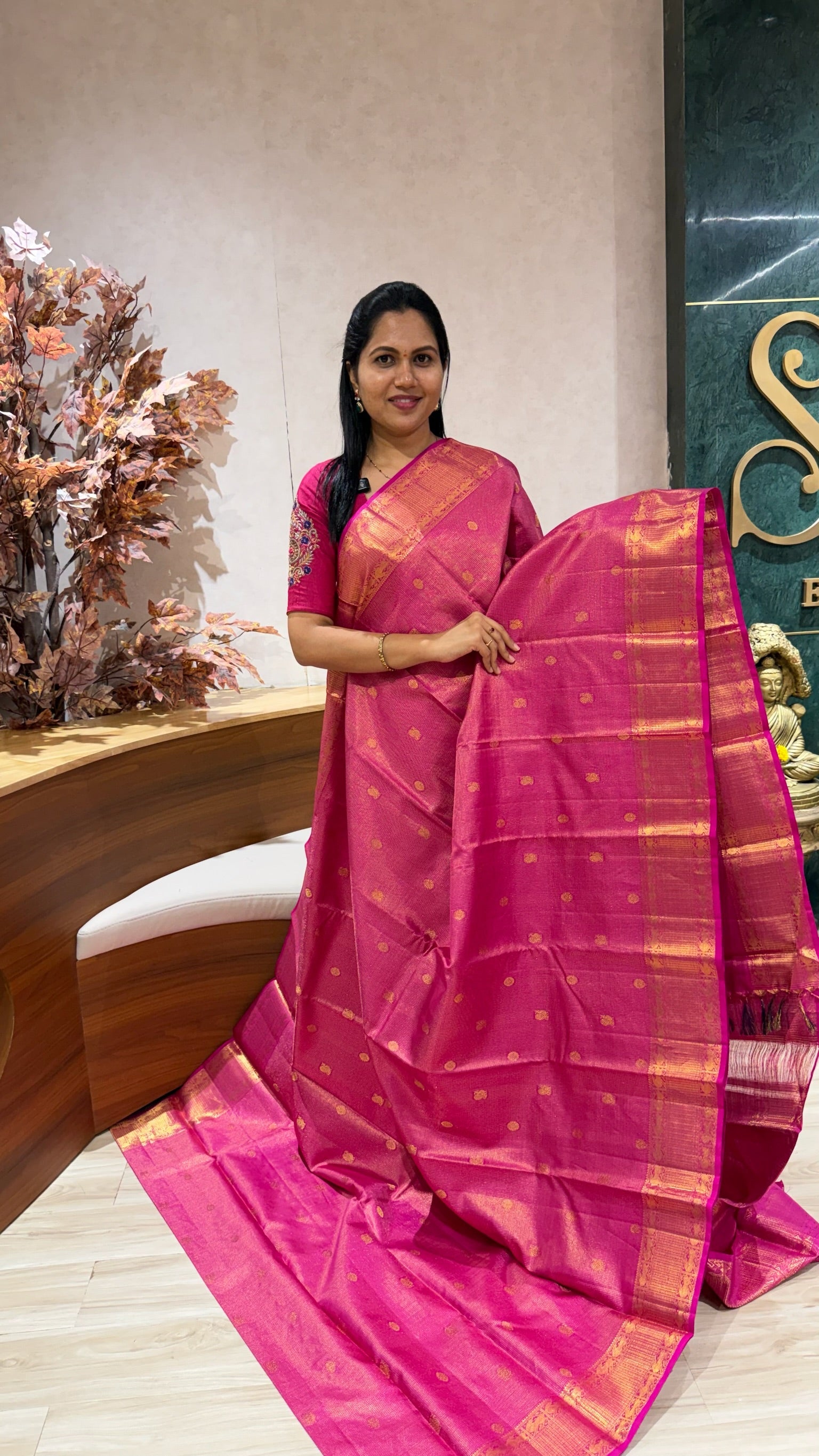 Pure zari handloom kanchi