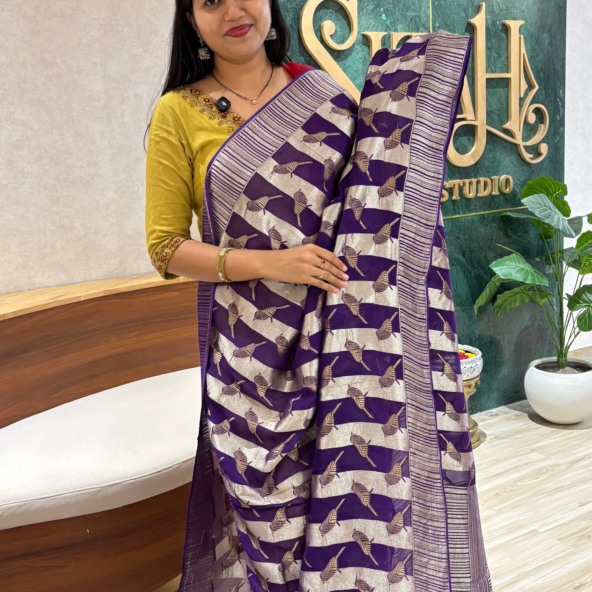 Georgette bollywood style