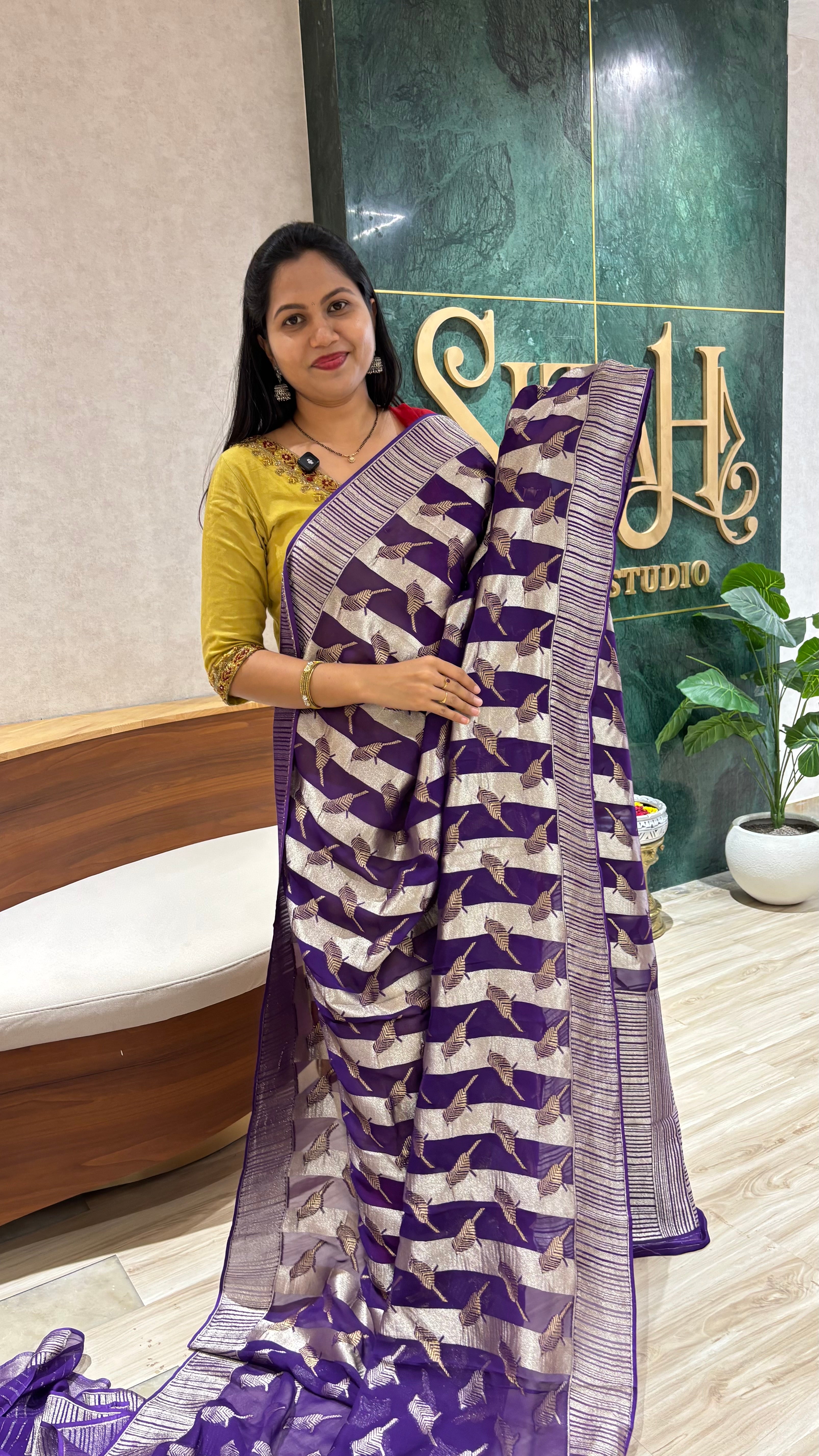 Georgette bollywood style