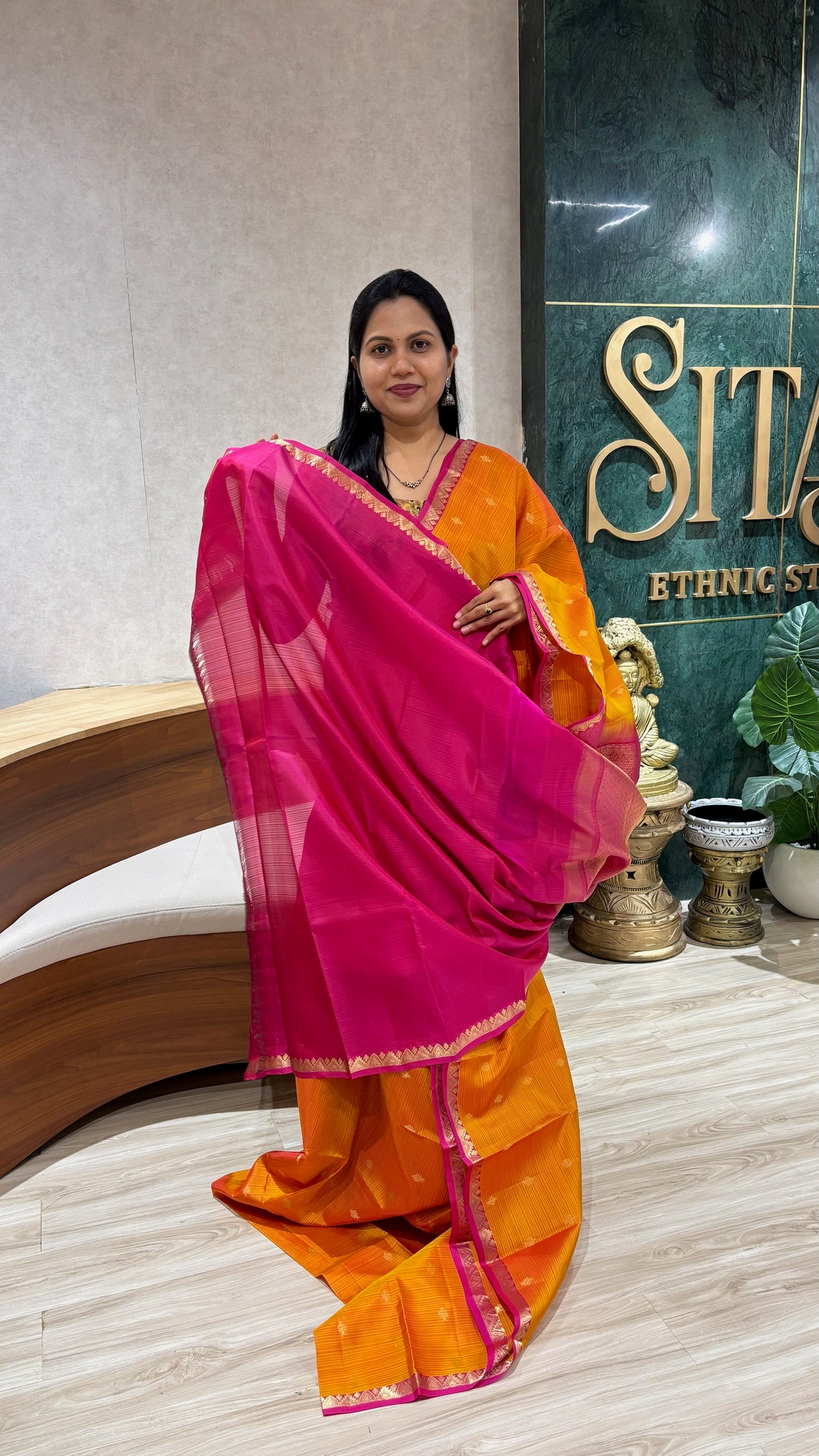 Small border kanchi pattu