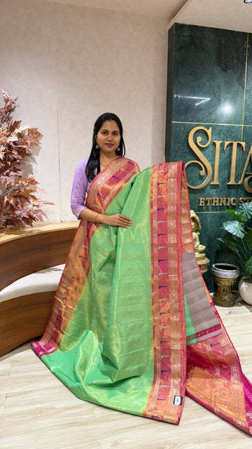 Handloom Gadwal tissue