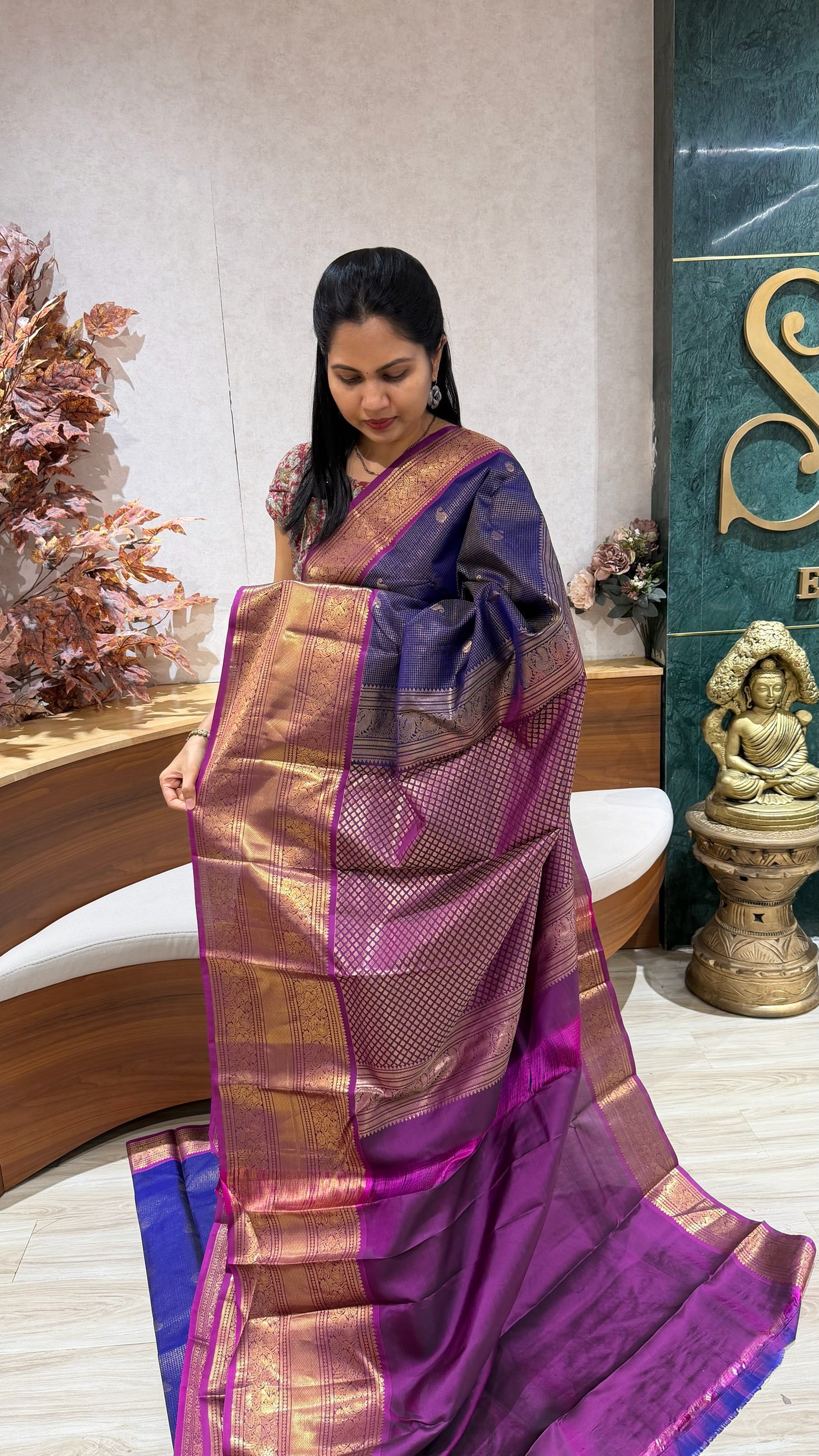 Lightweight vintage kanchi pattu