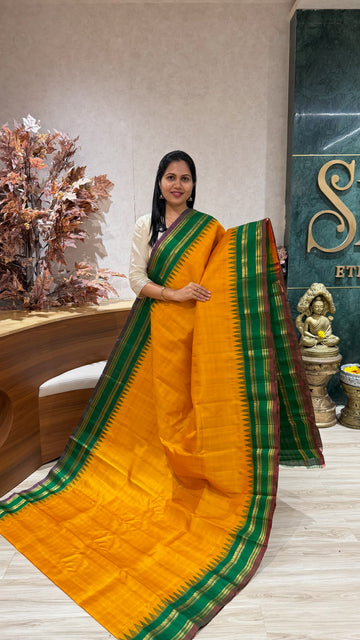 Handloom gadwal pattu