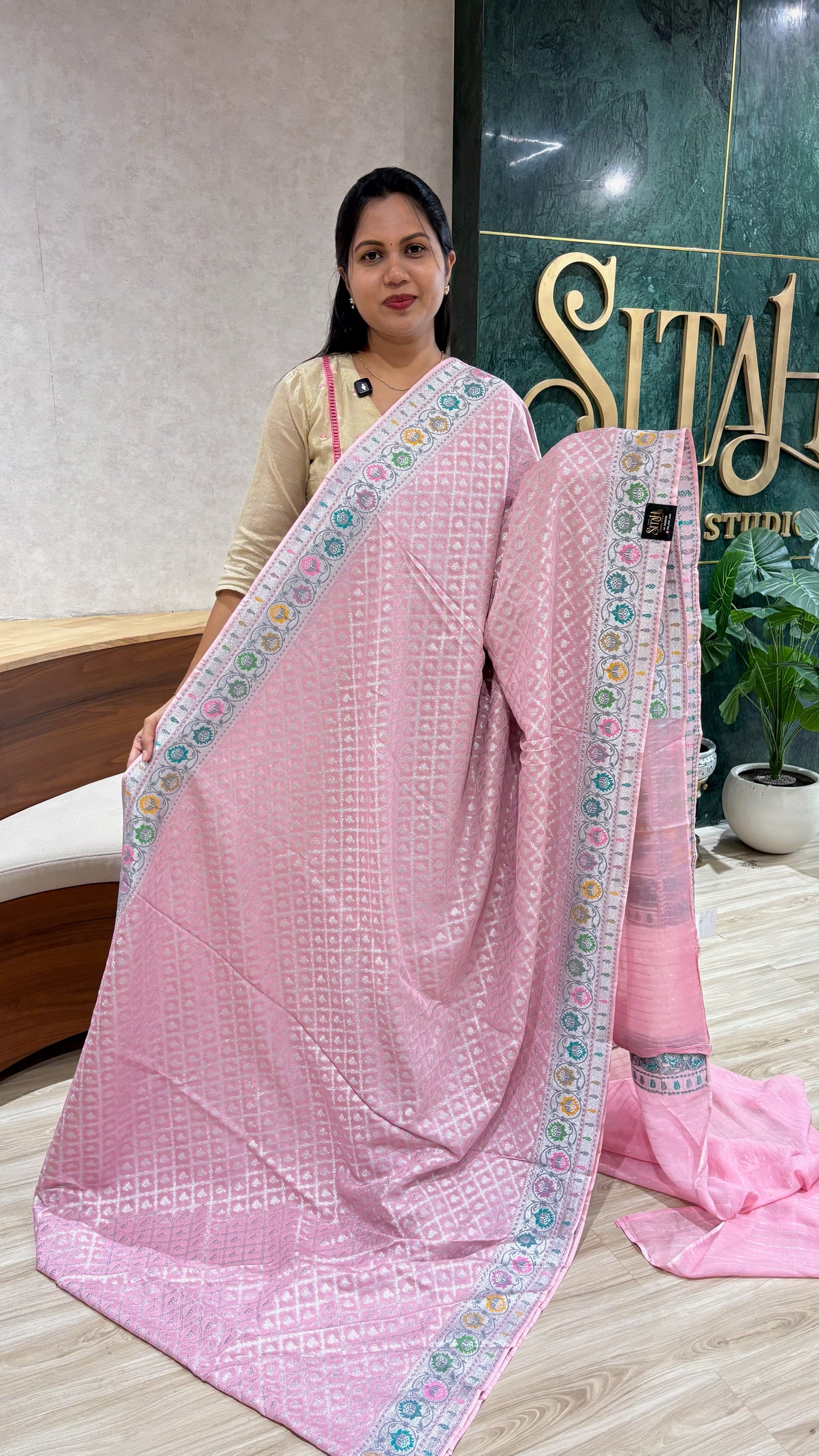 Georgette Banaras Paithani