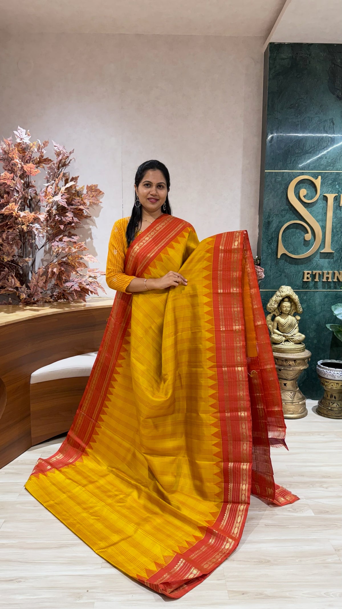 Handloom Gadwal pattu