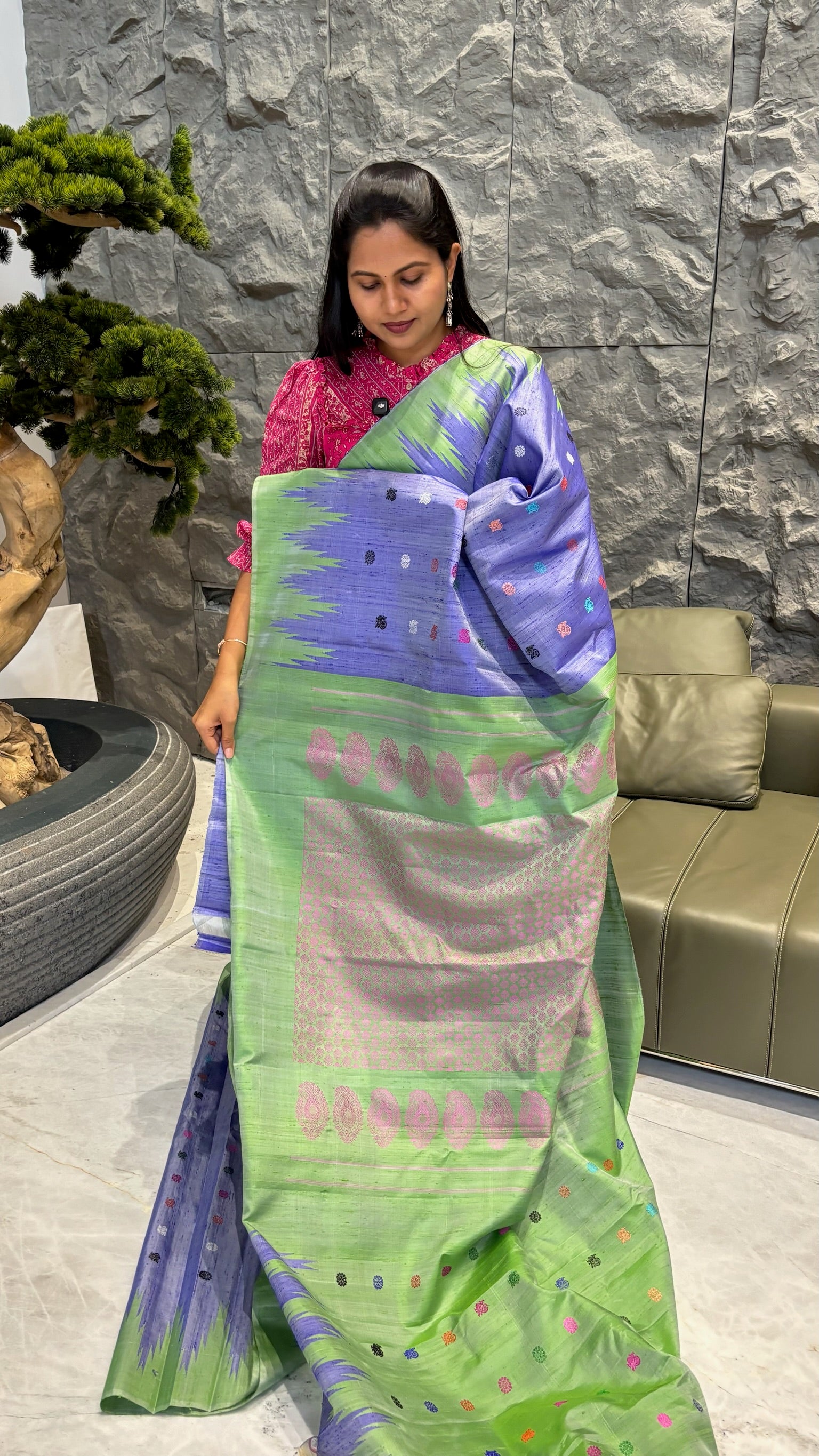 Pure handloom gadwal pattu