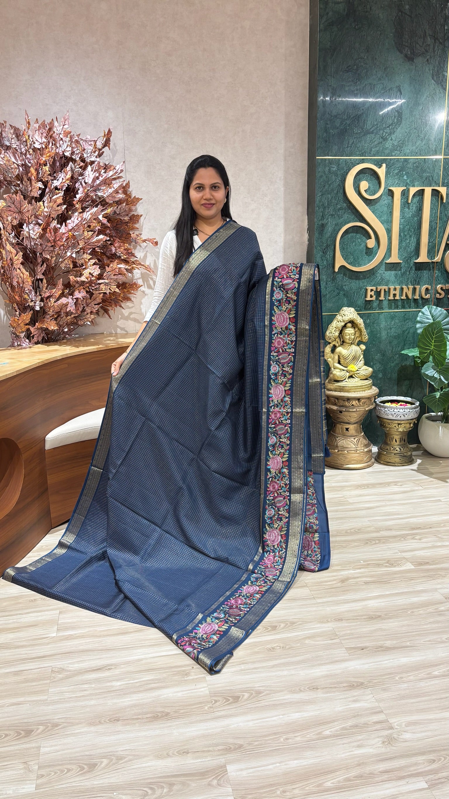 Russian silk embroidery