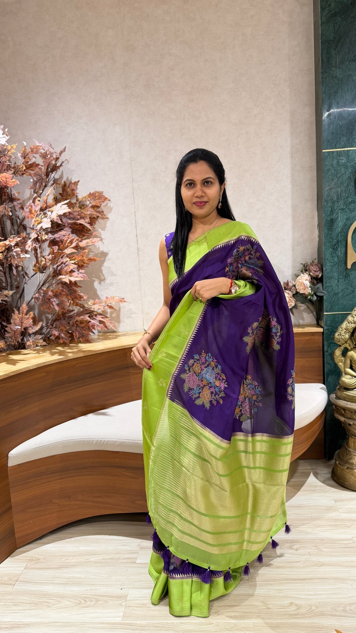 Tussar weaving