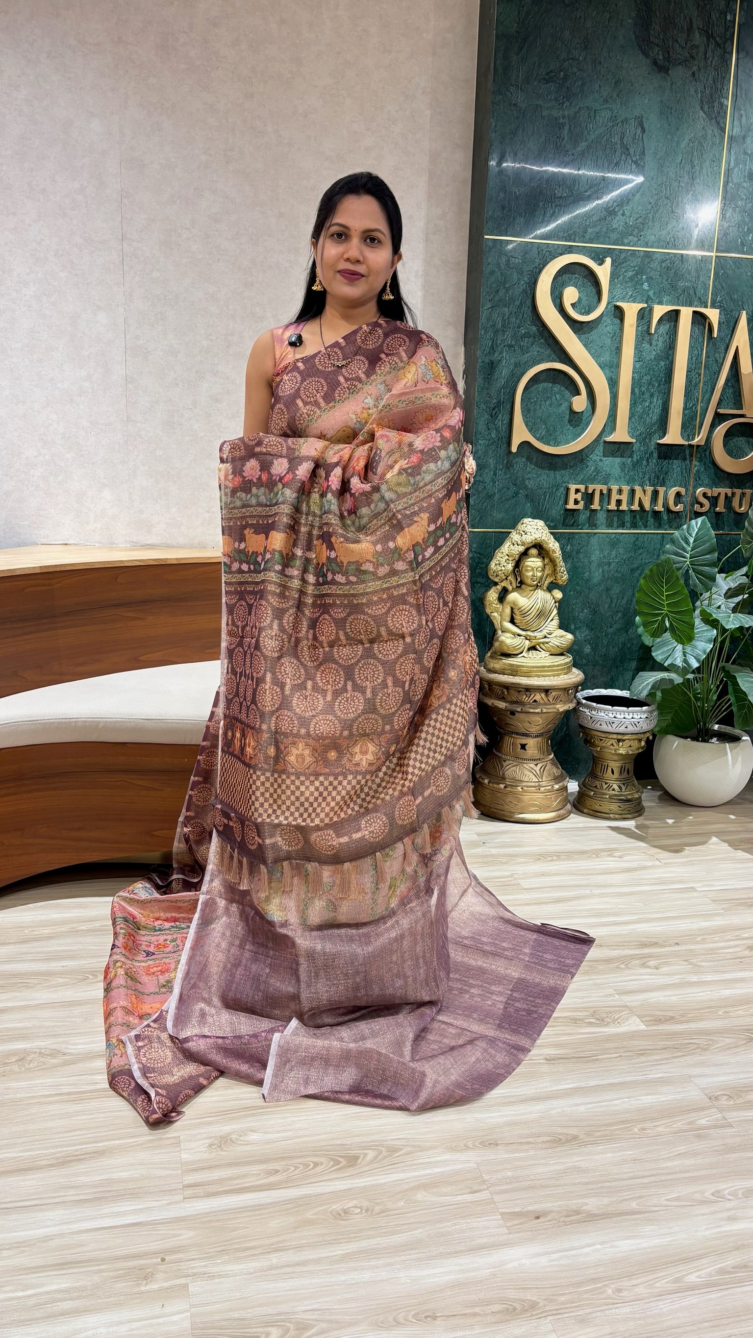 Crush kota peach - burgandy