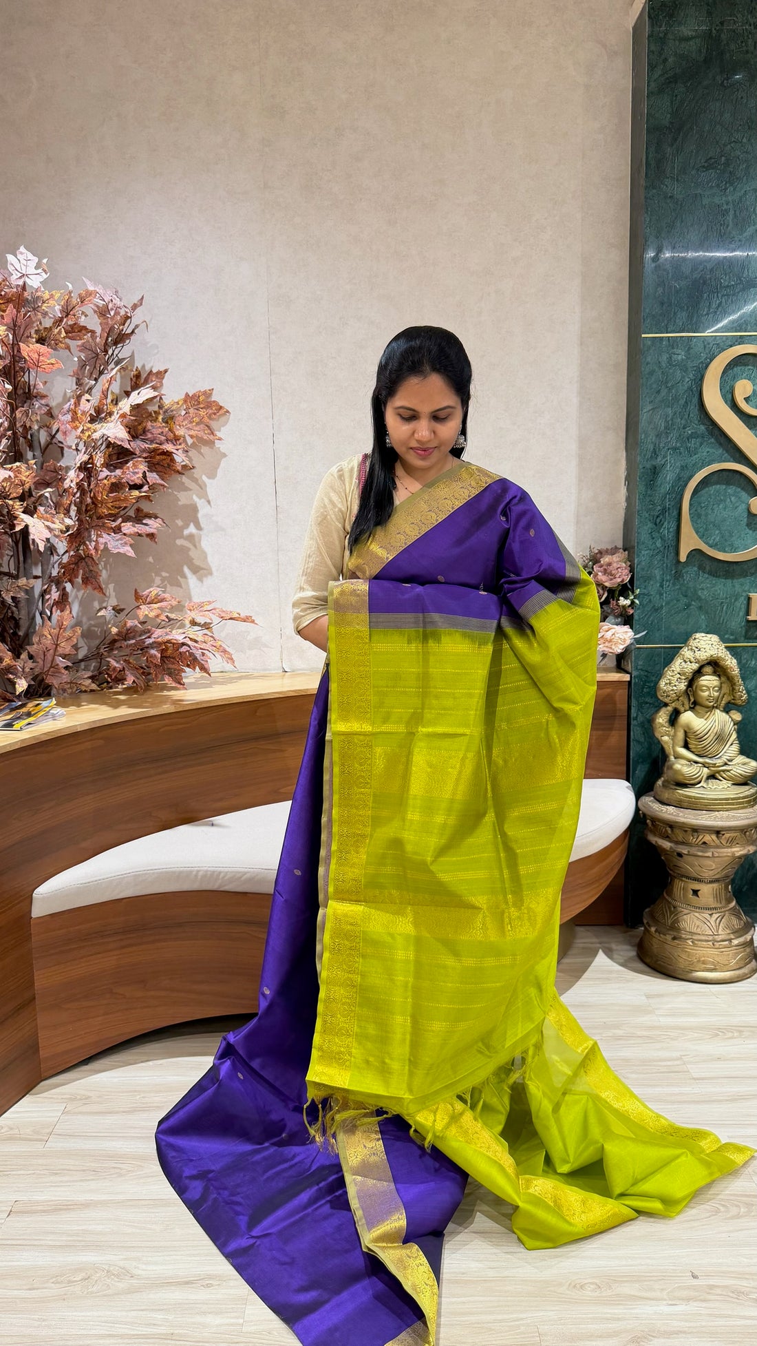 Handloom silk cotton