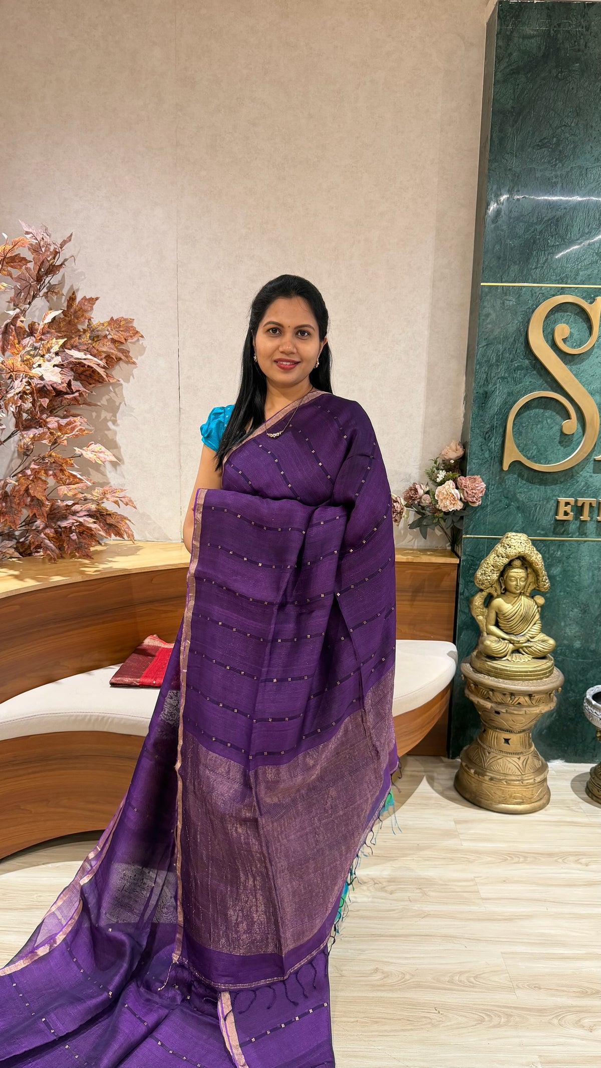 Handloom muslin kora