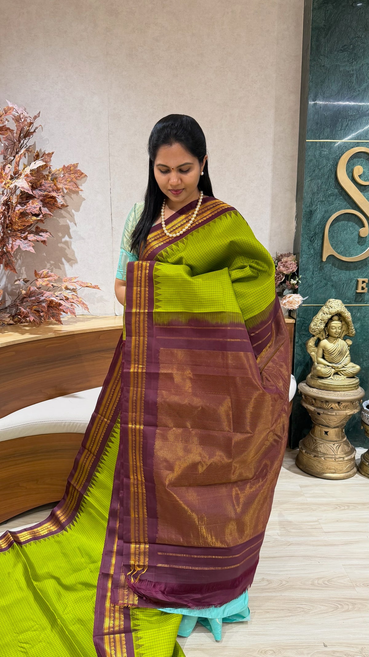 Handloom Gadwal pattu