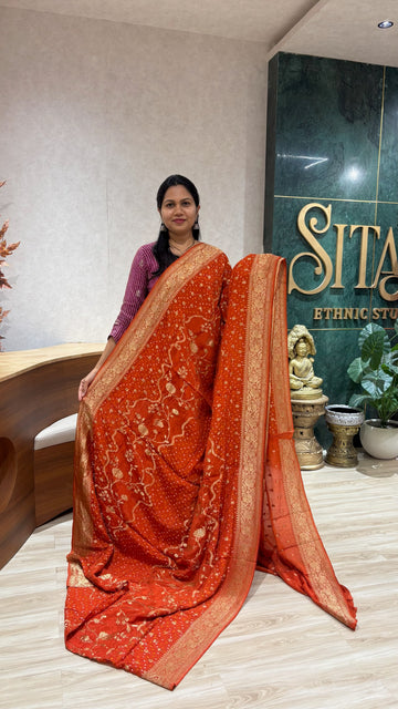 Chinnon Bandhini orange