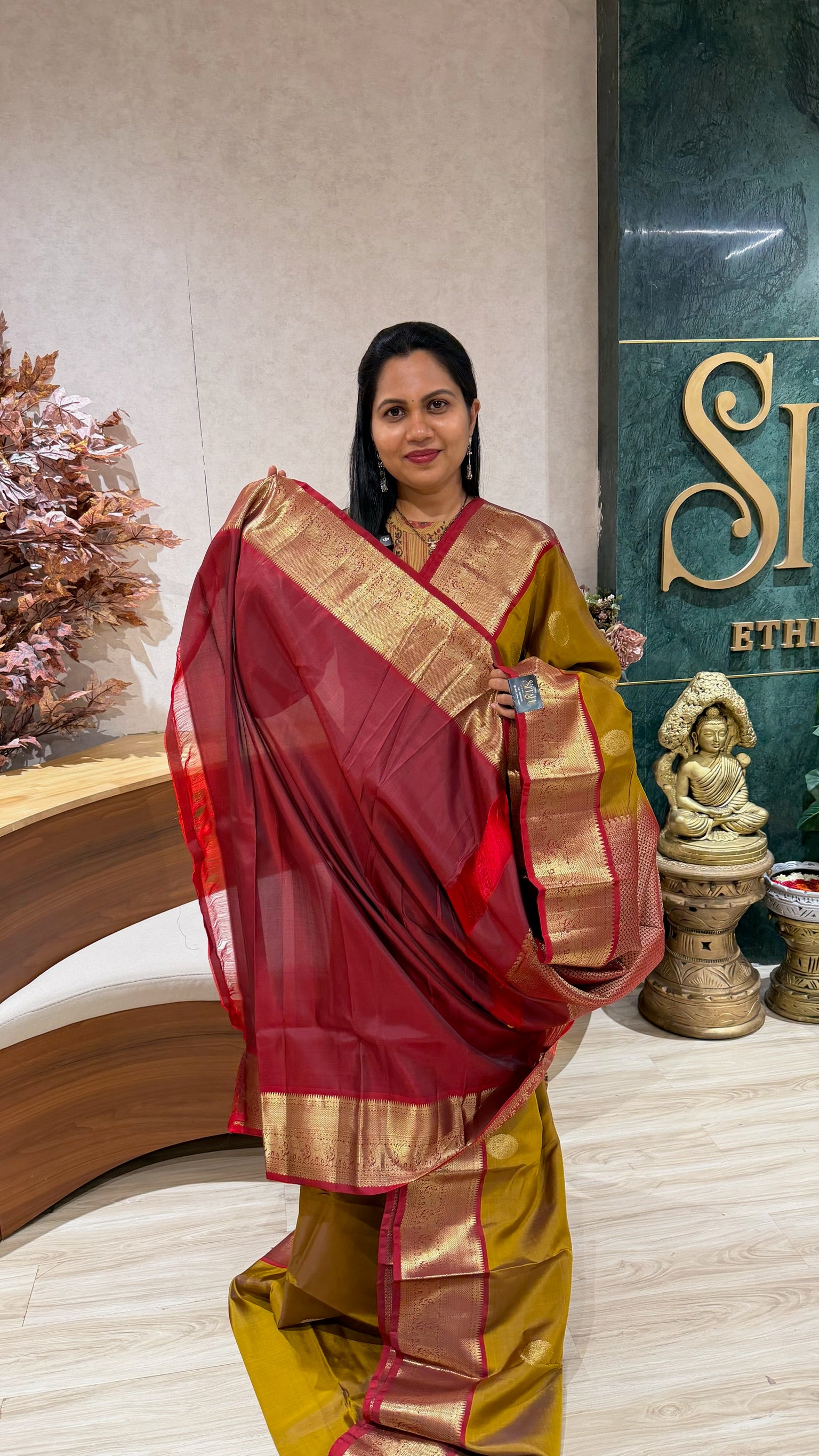 Light weight handloom Kanchi pattu