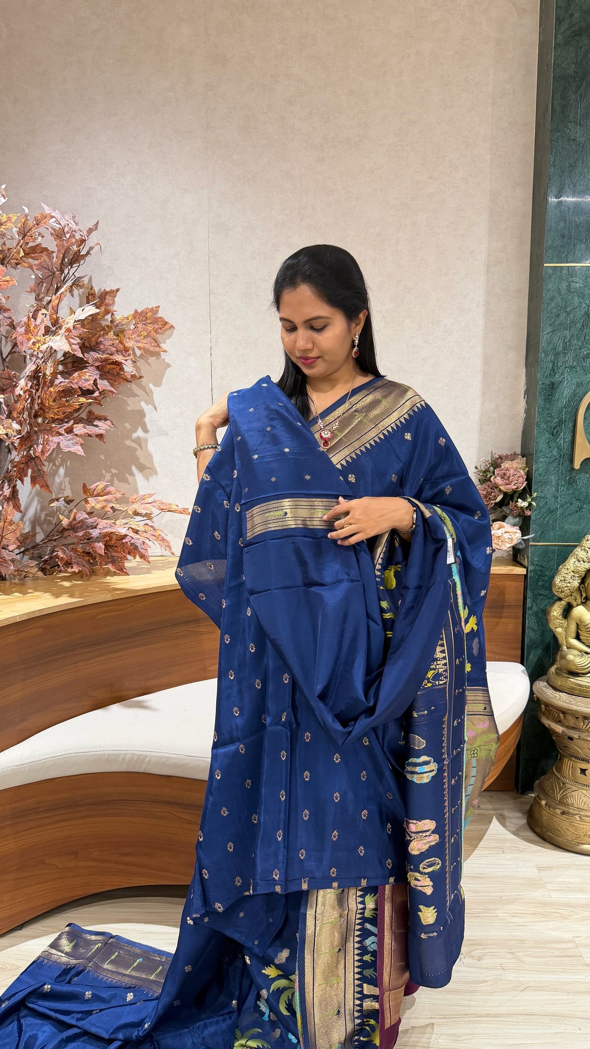 Russian silk jhamdhani
