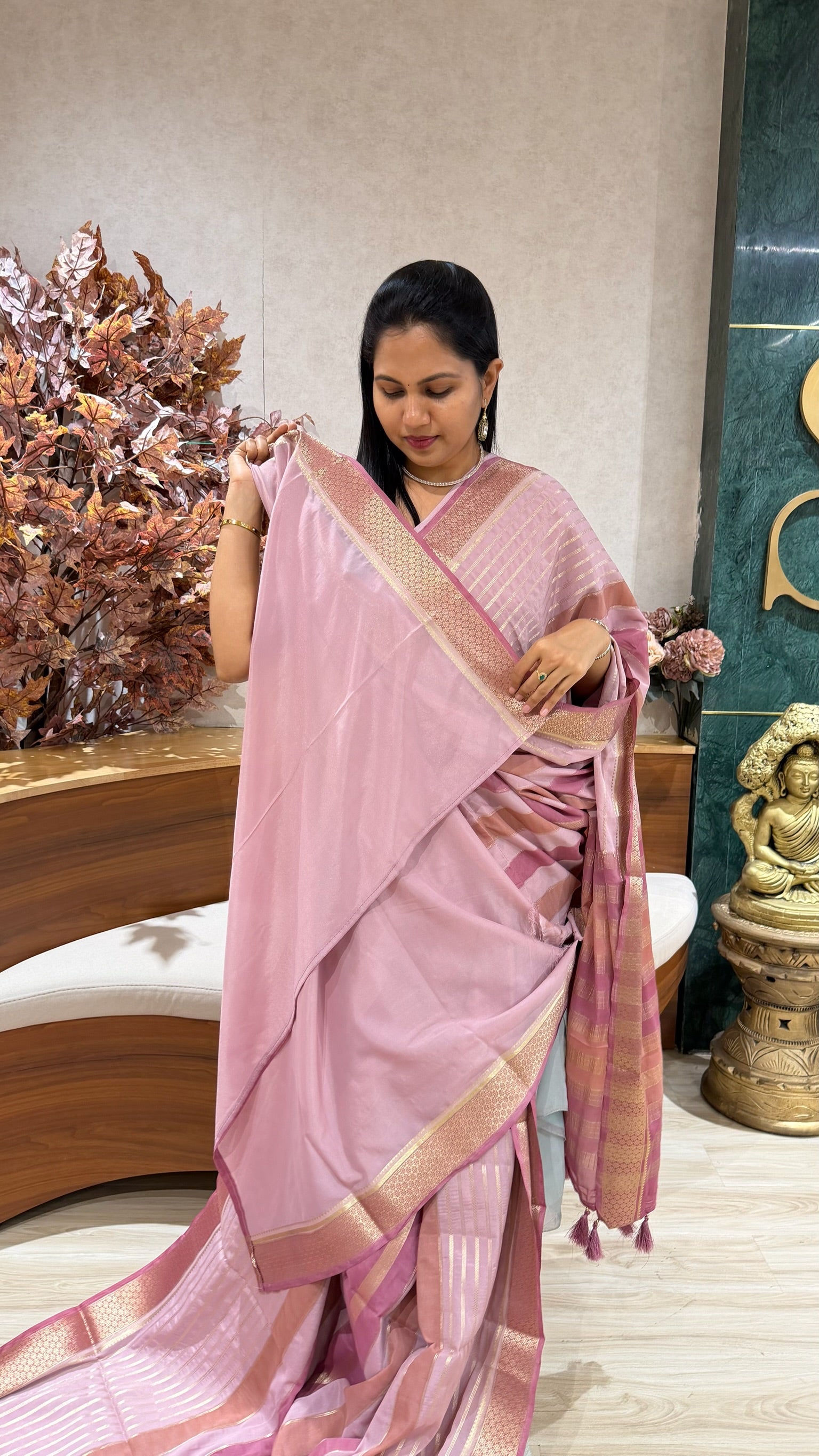 Fancy mysore silk