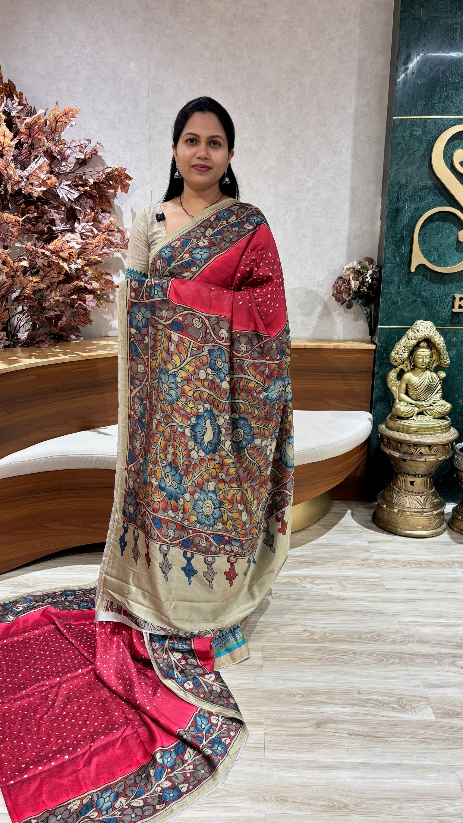 Printed bandhini