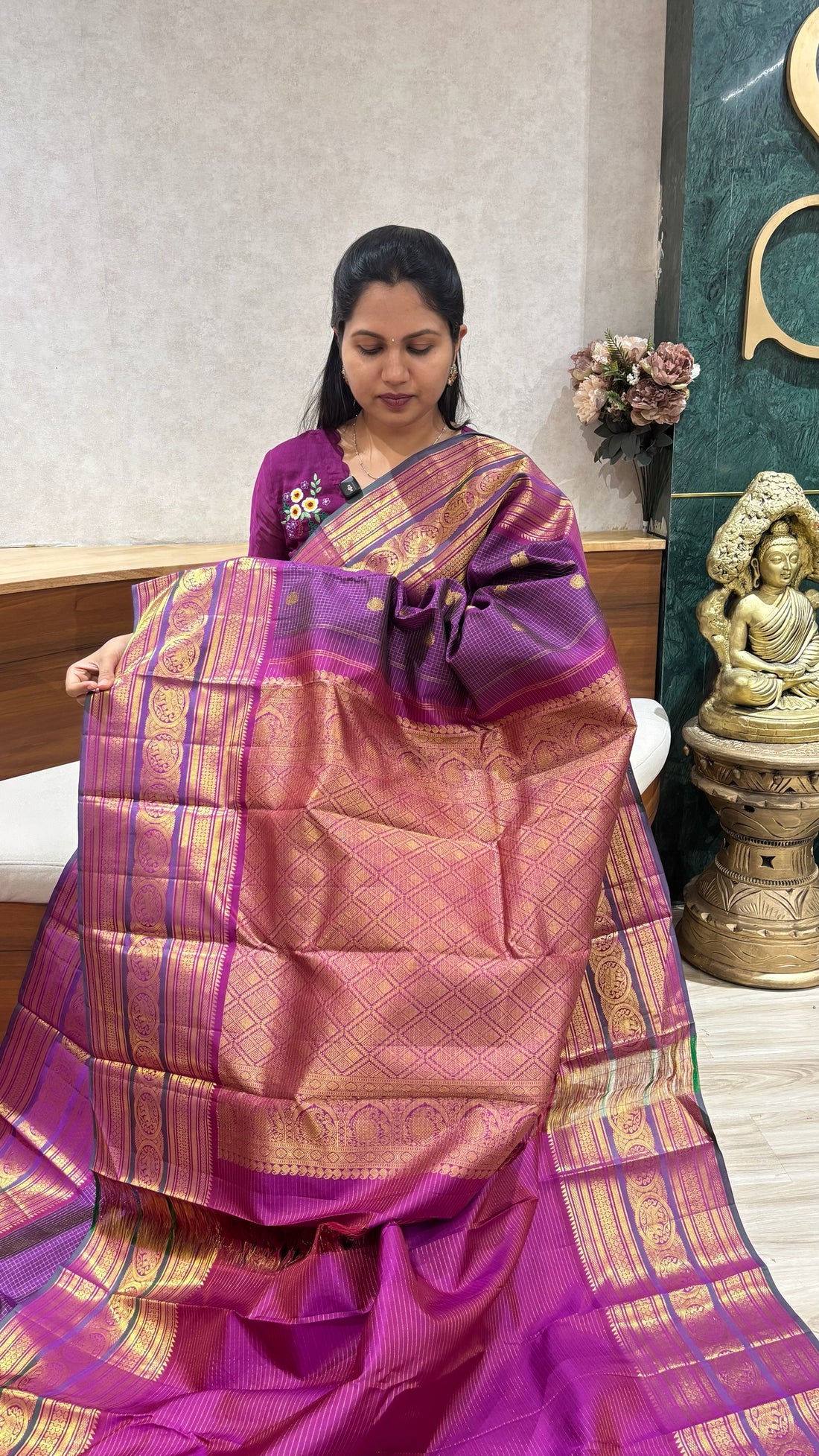 Handloom kanchi pattu