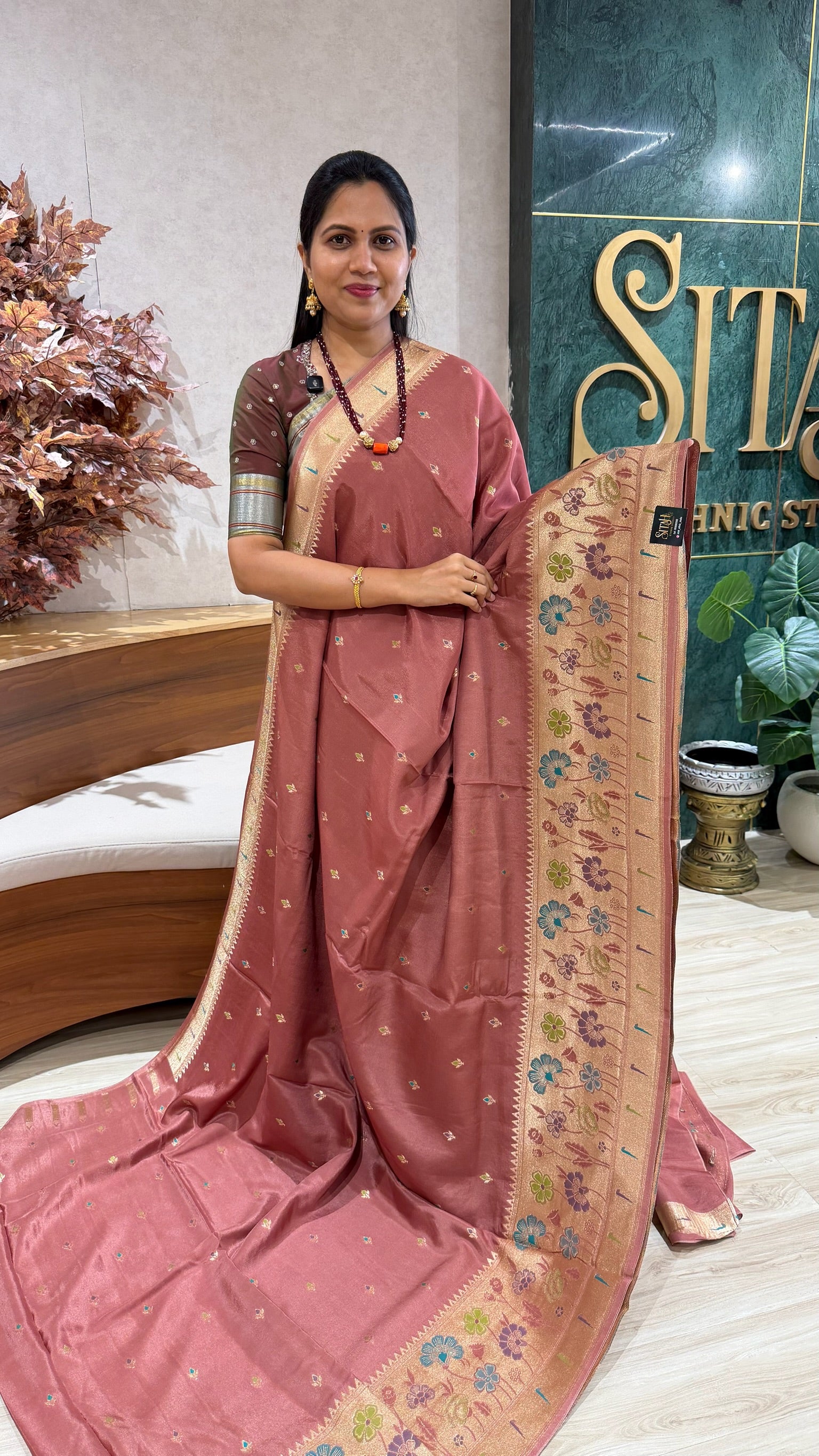 Tussar georgette