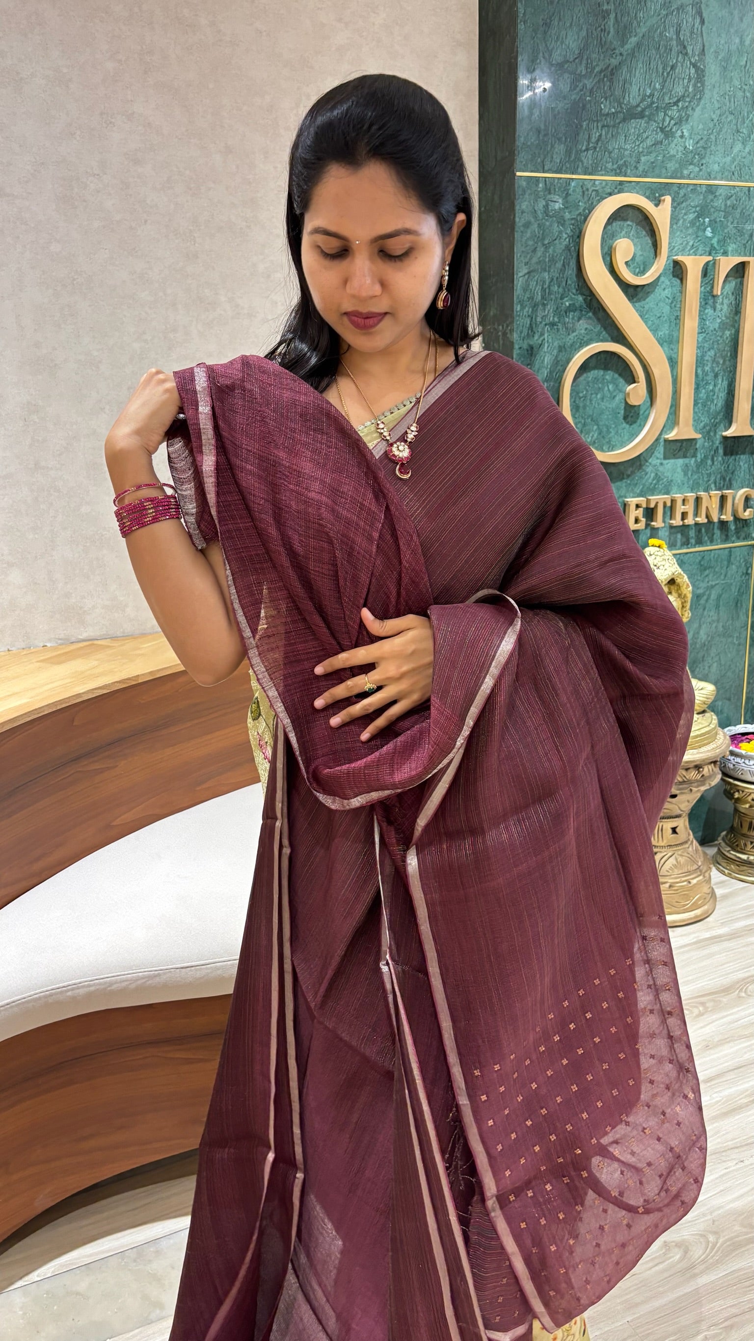 Muslin kora pocket sequence