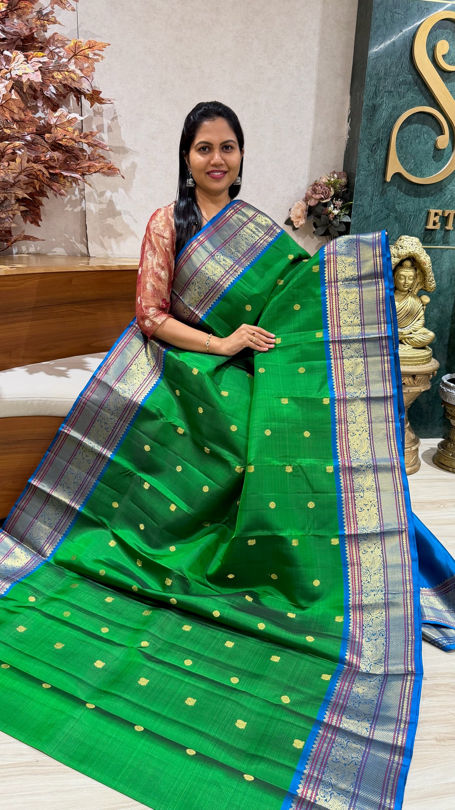 Bridal Kanchi pattu